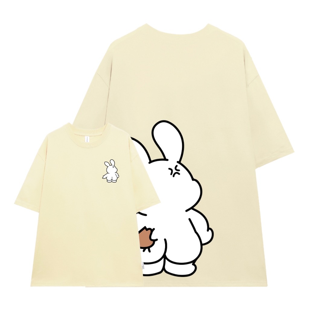 Áo thun couple form rộng cặp đôi unisex local brand ATD948 Miucho tay ngắn cổ tròn in artwork_thumbnail_0