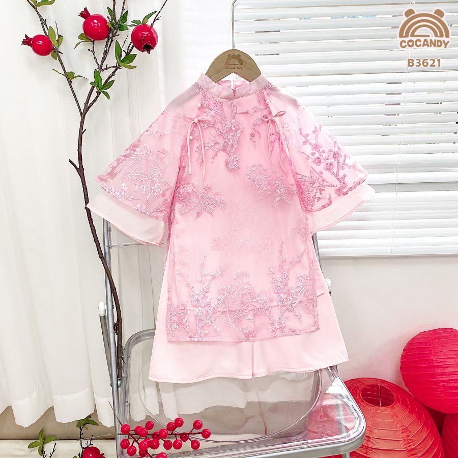 Bộ áo dài HỒNG Mai Chi_thumbnail_0