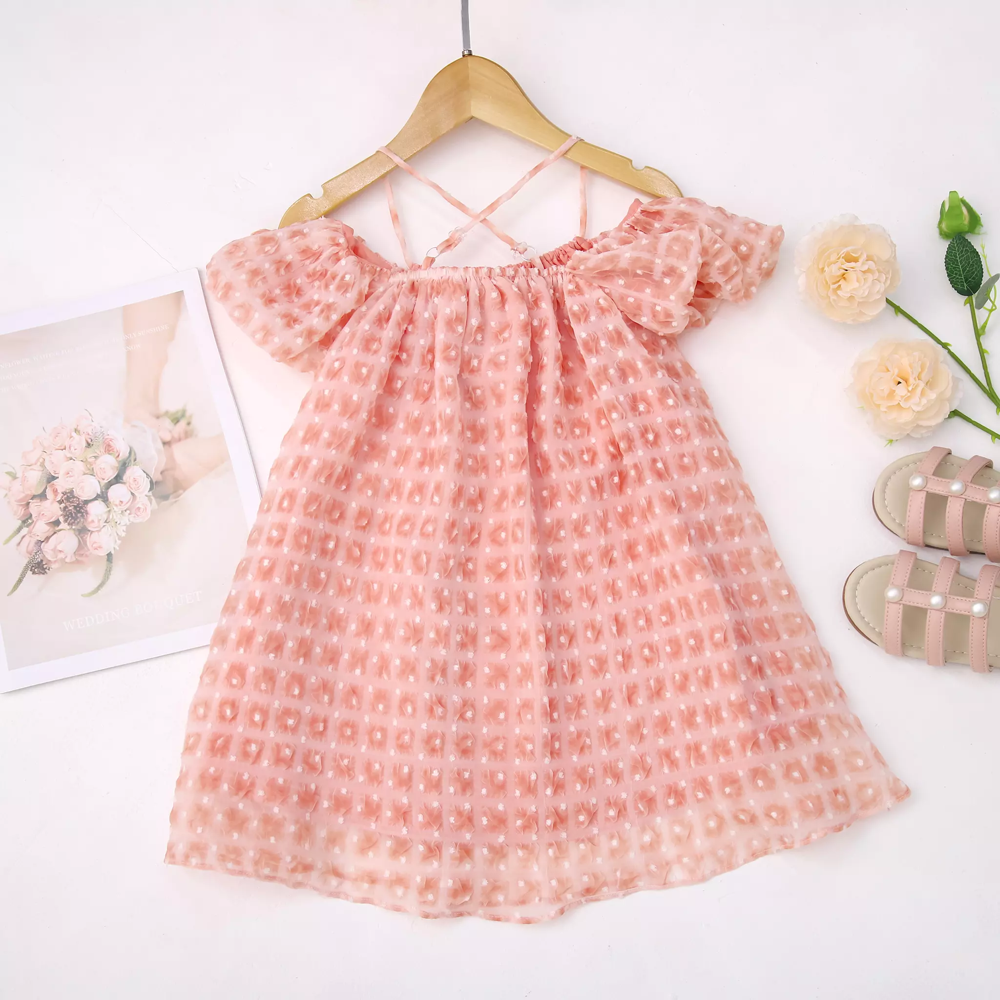 Váy maxi tay chuông trễ vai_thumbnail_0