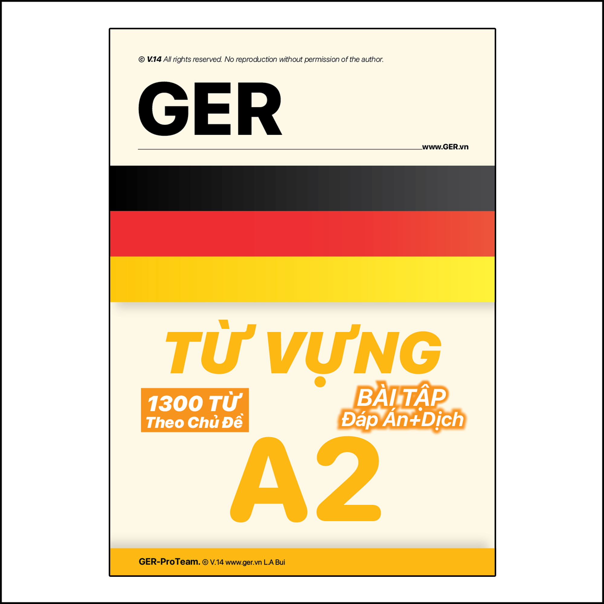 Từ Vựng Tiếng Đức A2