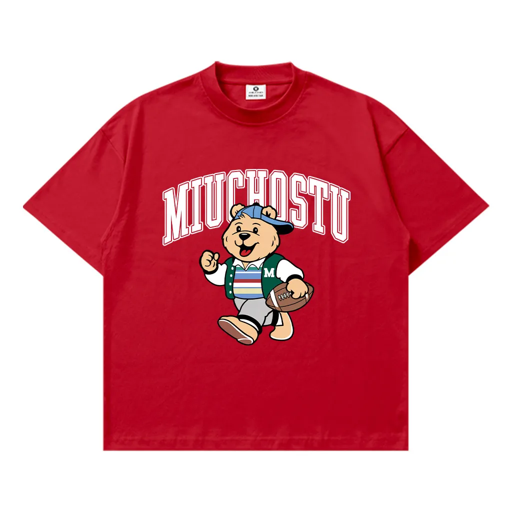 Áo thun boxy Gấu Teddy dễ thương Miucho 3091_thumbnail_11