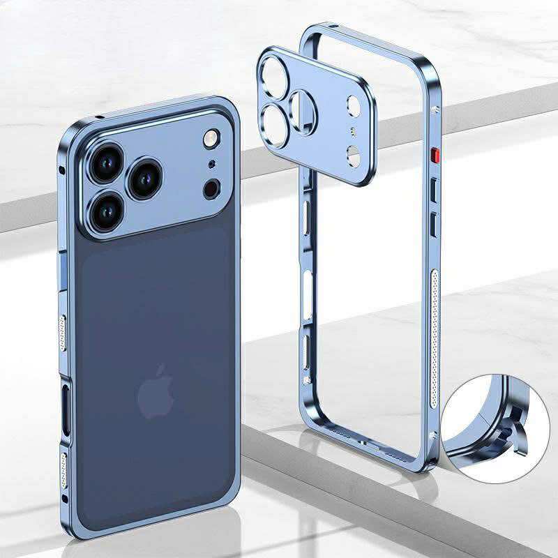 ỐP LƯNG IPHONE KHUNG VIỀN KIM LOẠI KÈM CỤM BẢO VỆ CAMERA BẰNG KIM LOẠI  CỰC ĐẸP_thumbnail_7