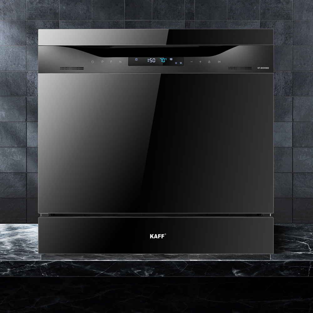 Máy rửa bát Kaff KF-BISW800 có thiết kế hình chữ nhật dọc