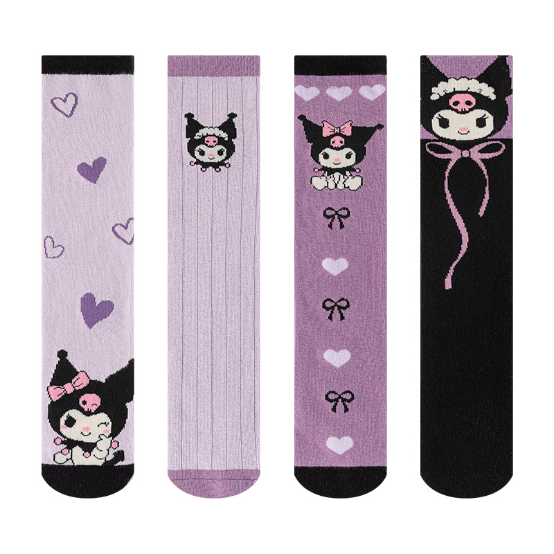 SET 5 đôi Tất Kuromi Dài_thumbnail_4