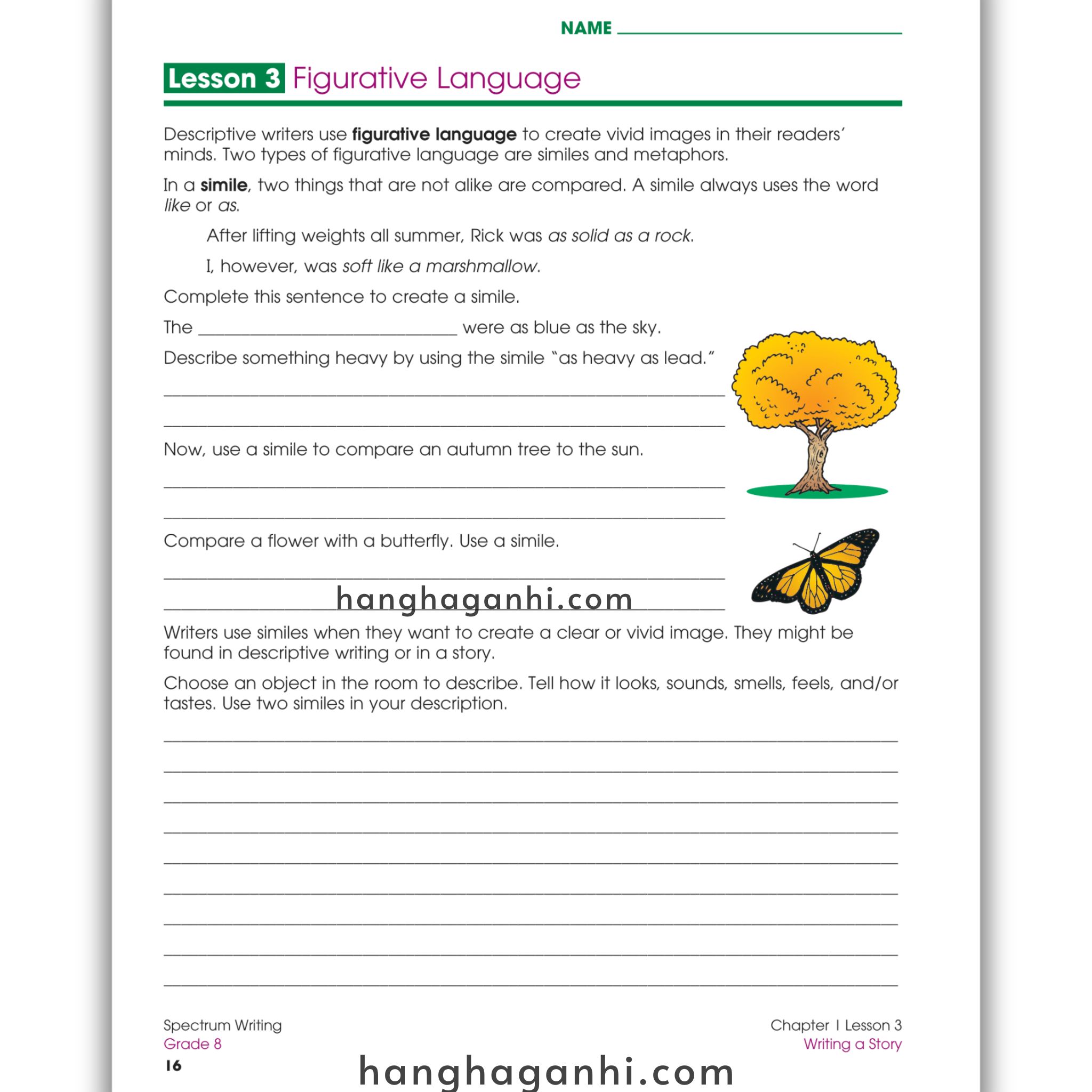 Sách Spectrum Writing Workbook Grade 8_thumbnail_2