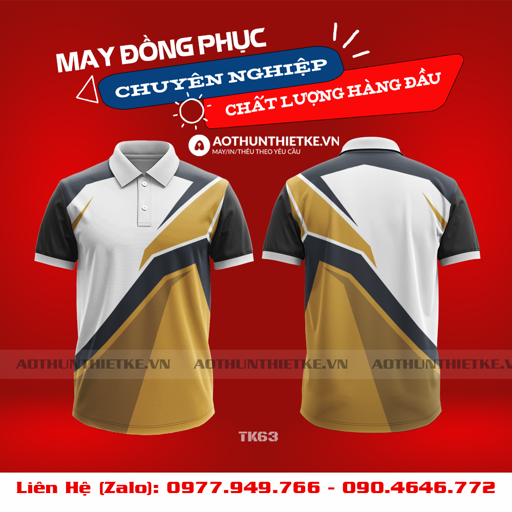 Áo Đồng Phục 3D TK63