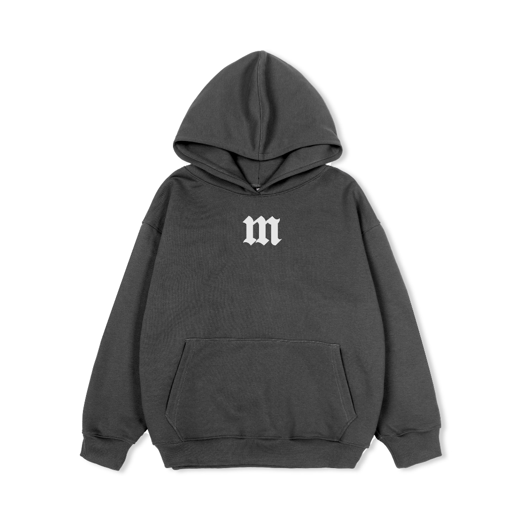 Áo hoodie nữ form rộng HDD281 Miucho chân cua dày dặn in typography_thumbnail_10