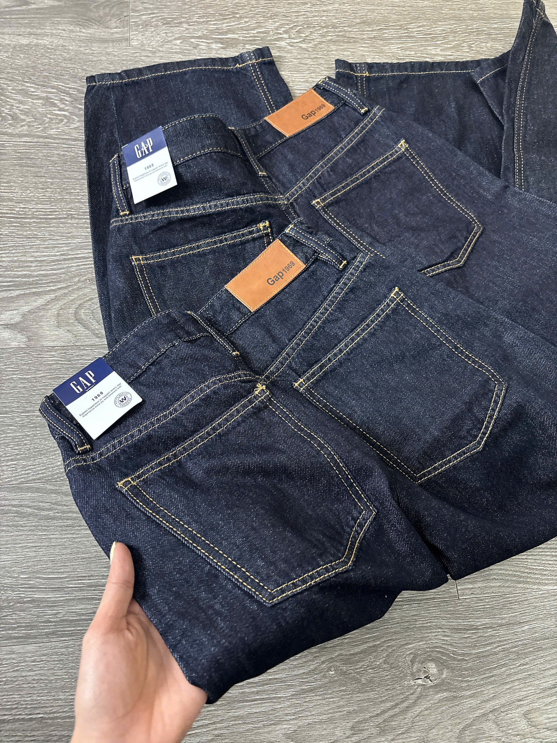 Q357 QUẦN JEAN ỐNG CONG XANH_thumbnail_2