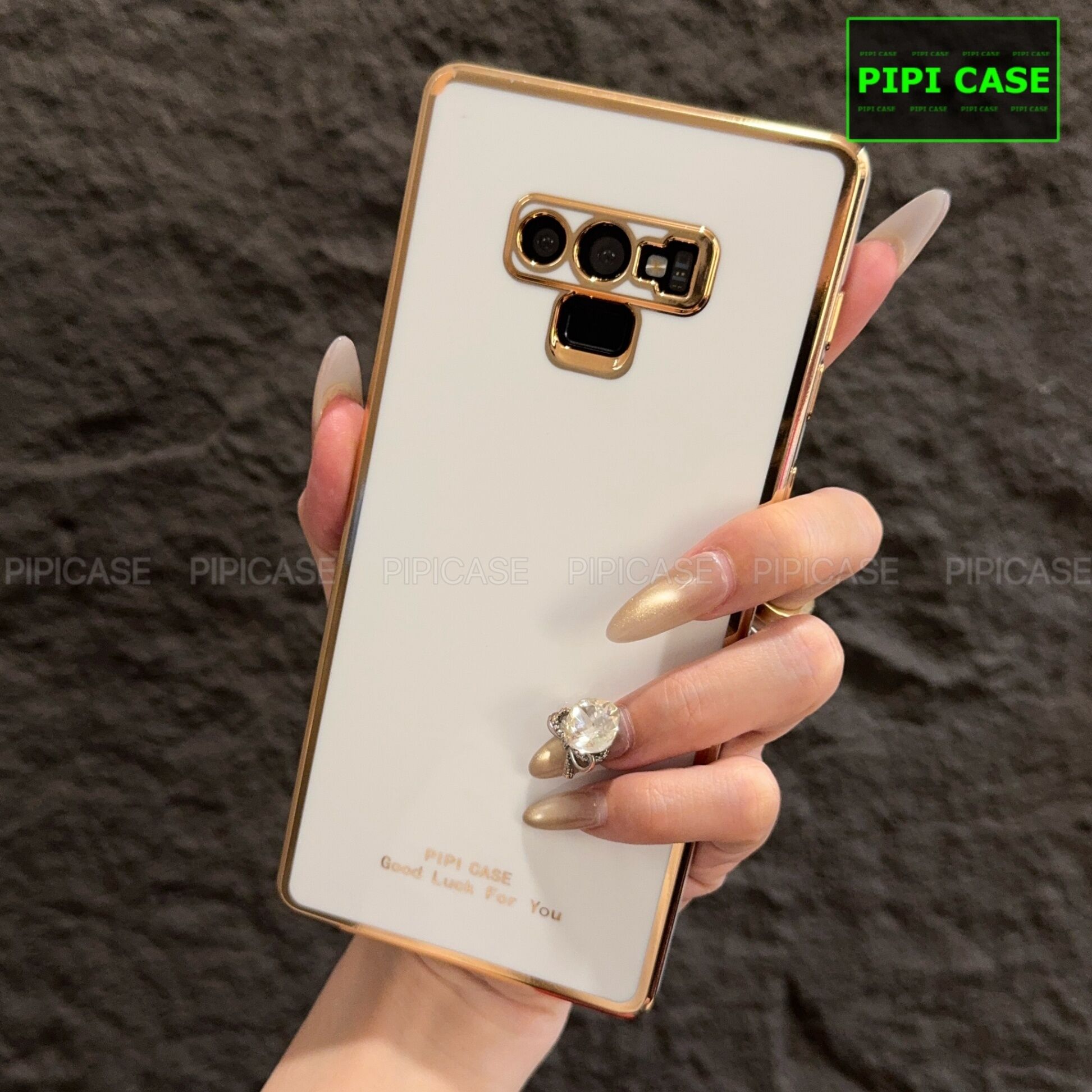 Ốp Lưng Samsung Note 9 - Royal - Trắng