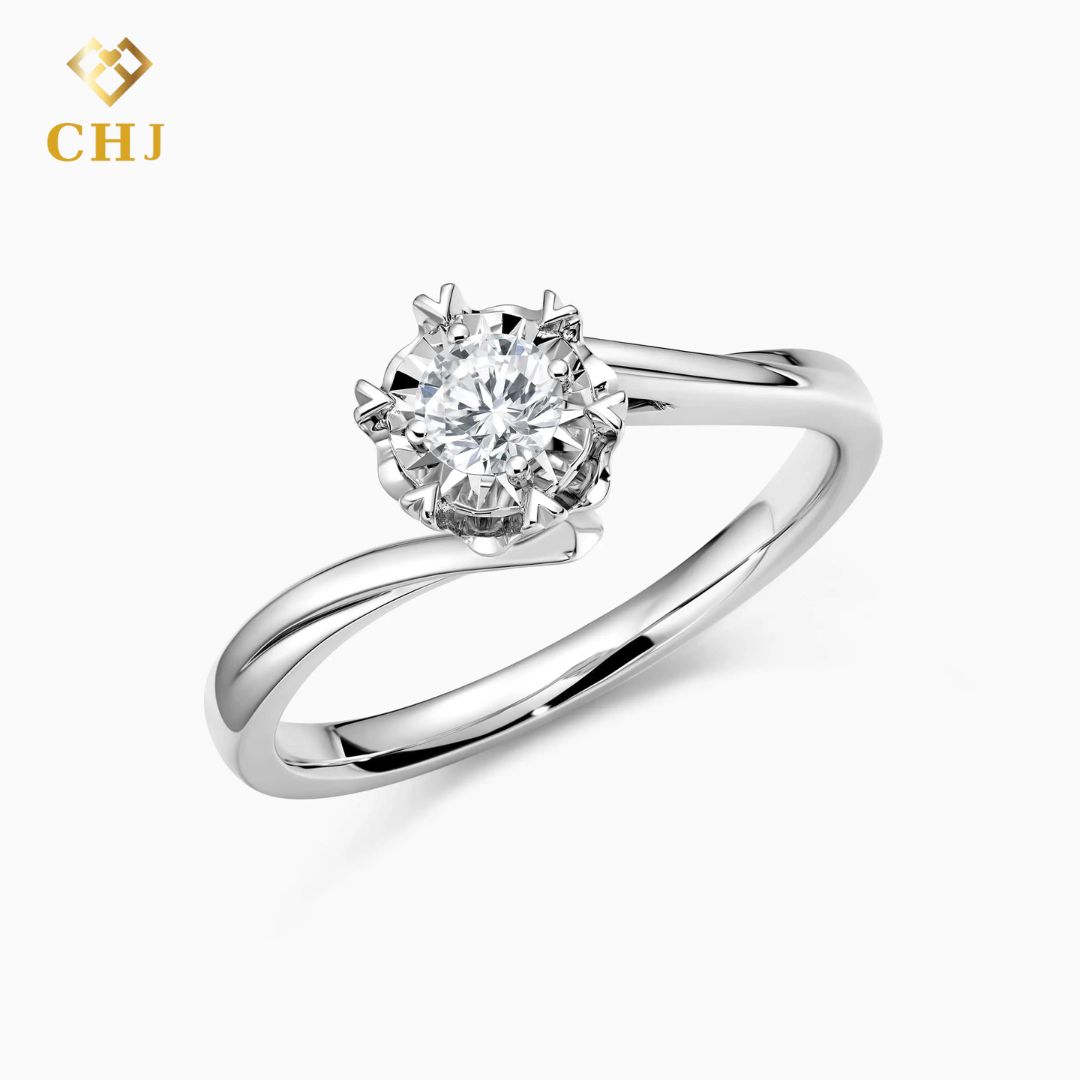 Nhẫn Cầu Hôn Kim Cương CHJ005