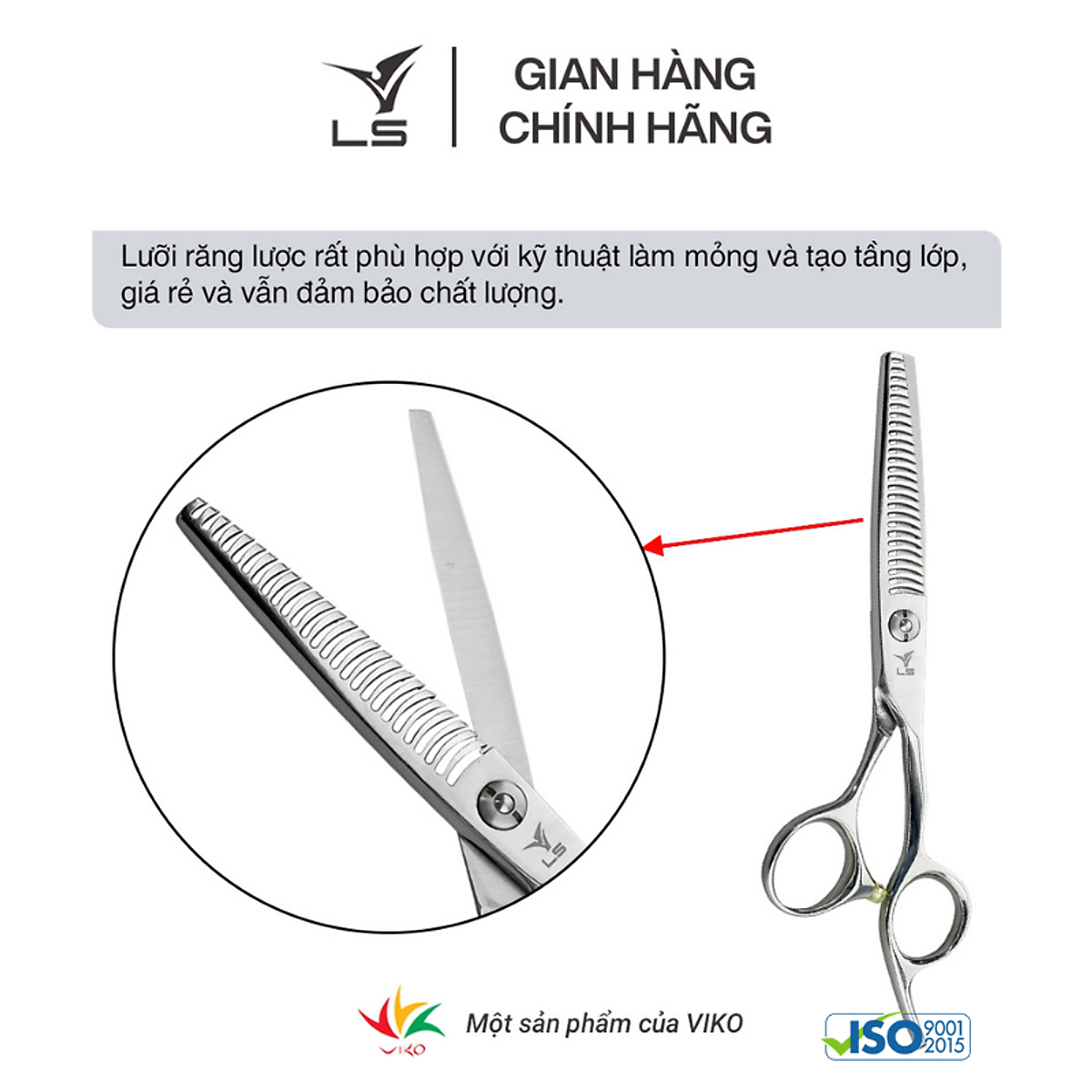 Kéo tỉa VIKO T3326 - bảo hành 2 năm_thumbnail_7