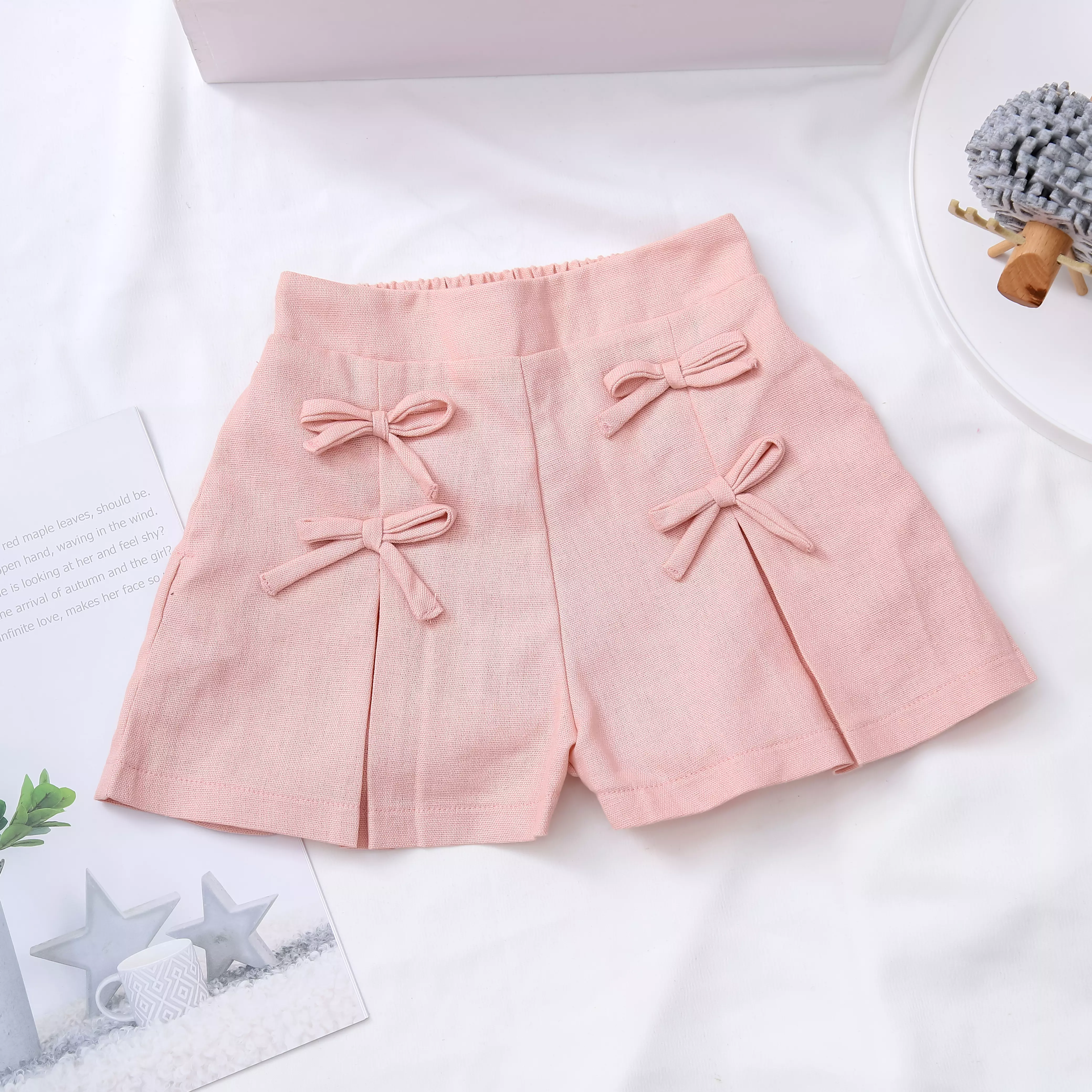 Quần xếp ly phối nơ_thumbnail_3