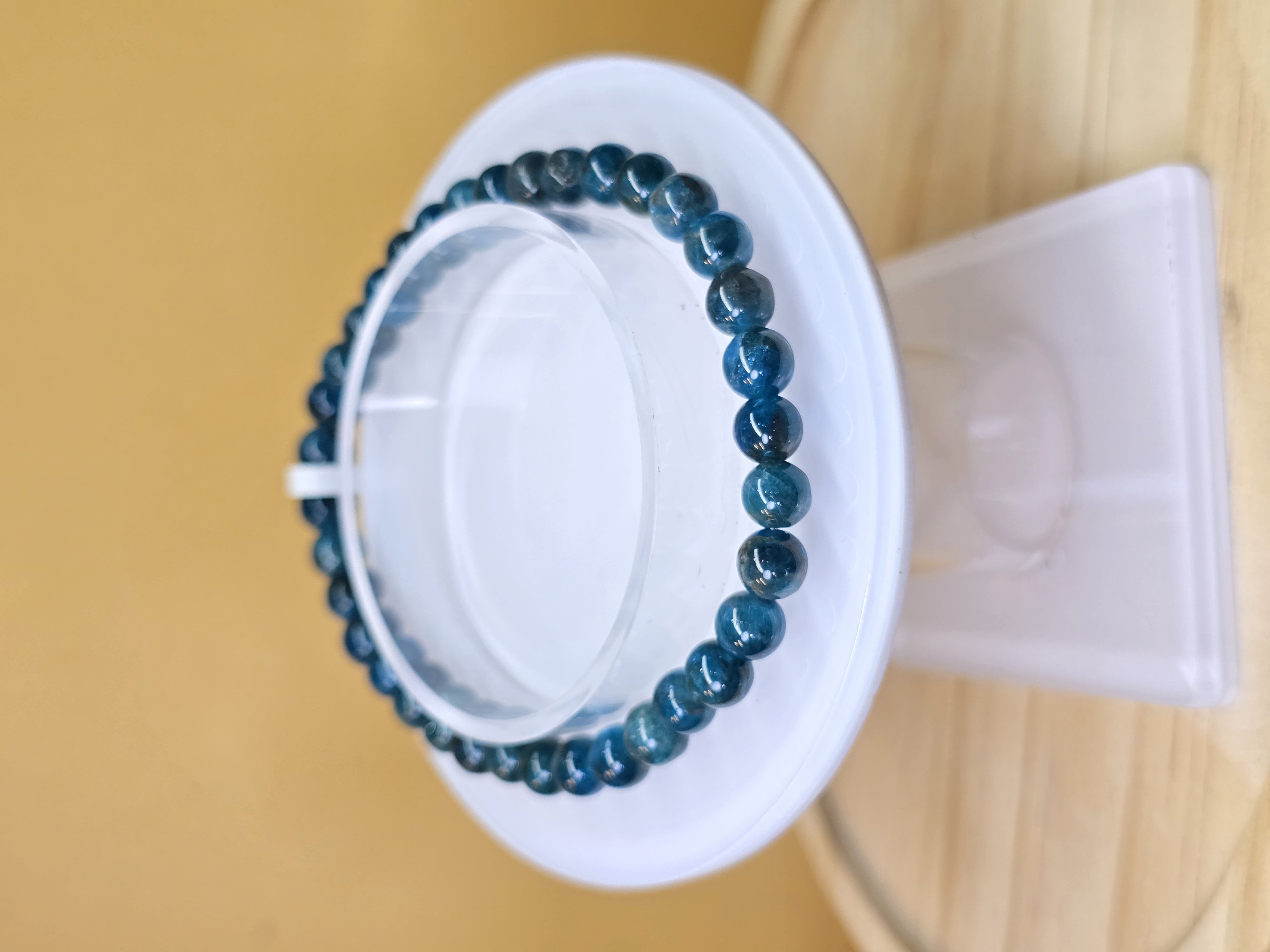 Vòng Đá Blue Apatite