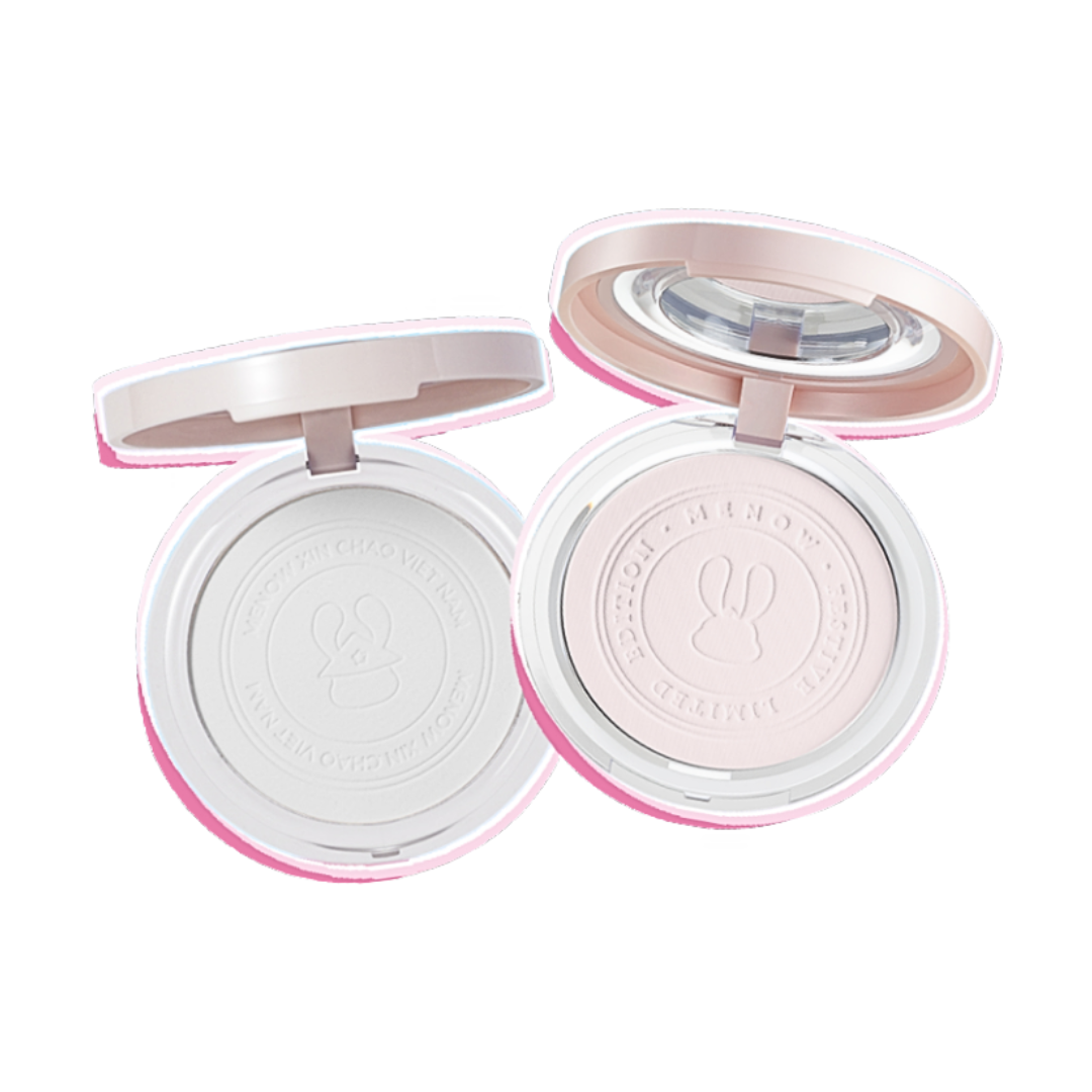 [MENOW] Phấn phủ nén Menow Rabbit Compact Powder  kiềm dầu 8.5g