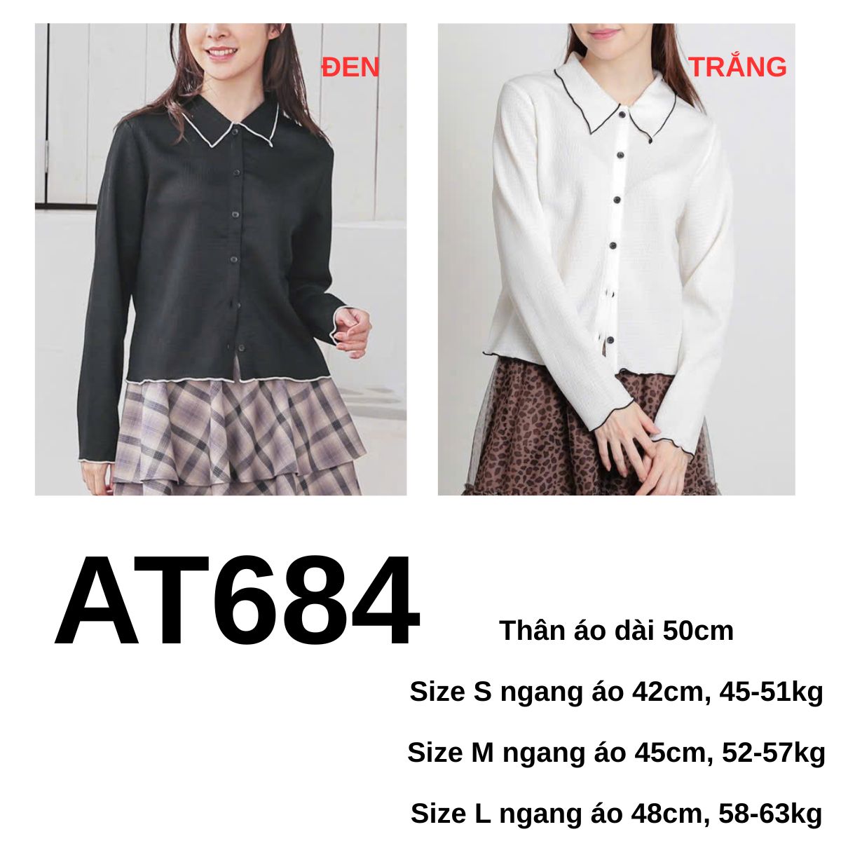 AT684 Áo thun sơ mi