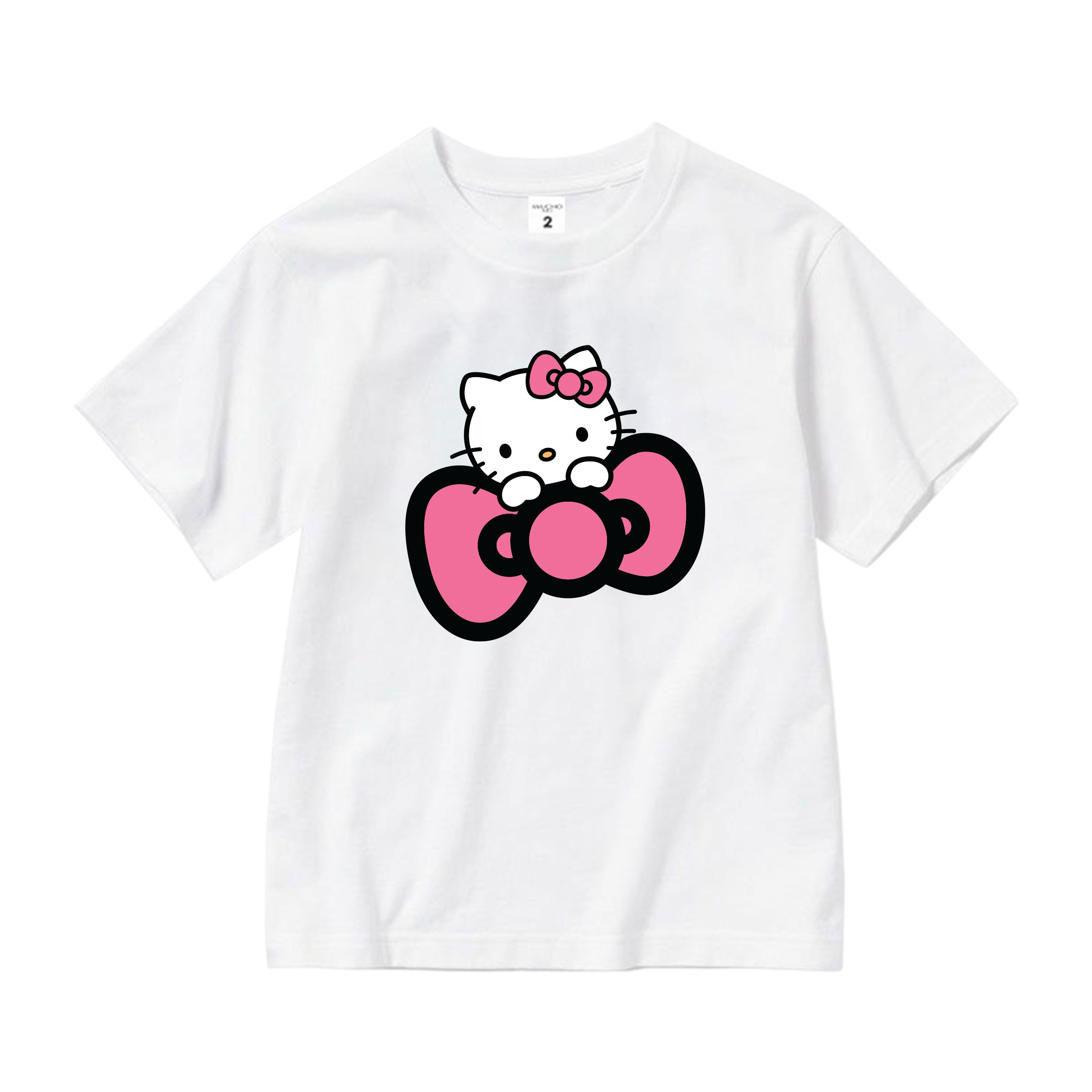 Áo thun bé gái form rộng dễ thương chất vải cotton thoáng mát AED1546 Miucho Kid in artwork_thumbnail_10