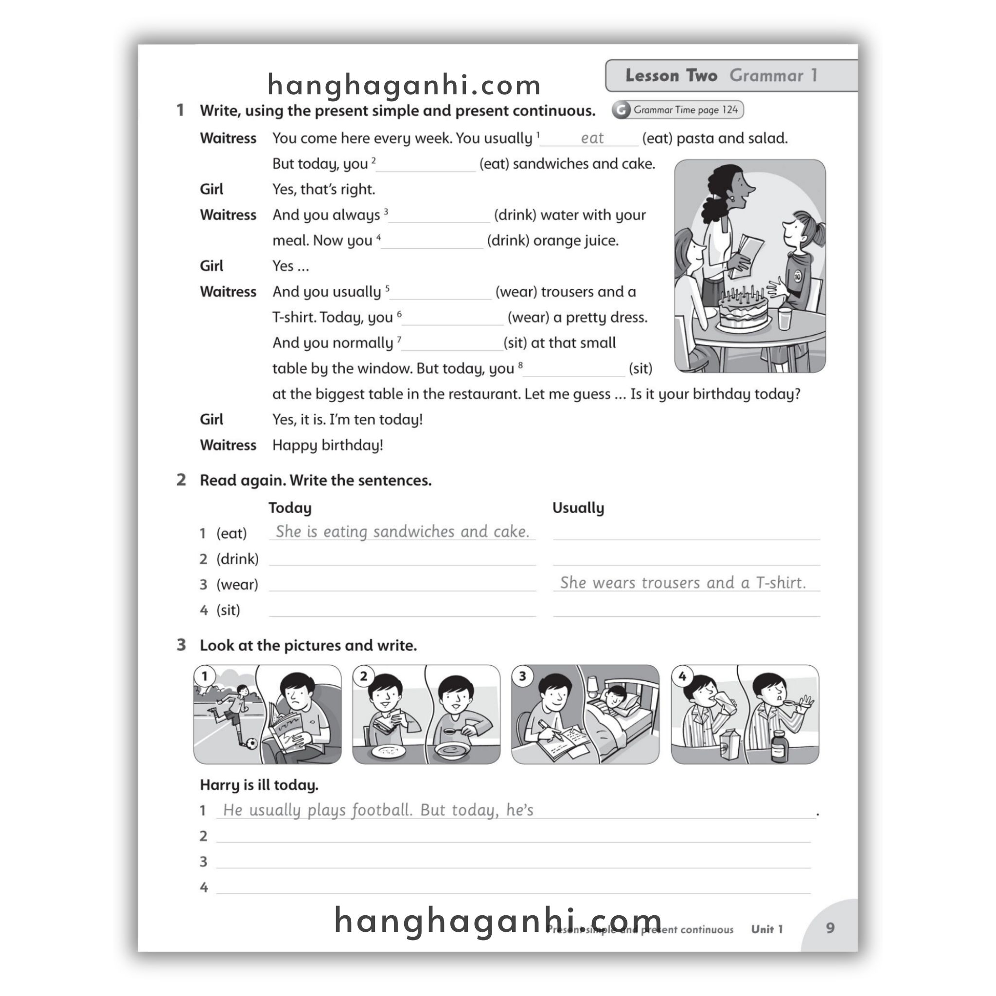 Bộ sách Family and Friends Level 4 (2nd , Student book và Work book) – Tặng kèm file nghe_thumbnail_8
