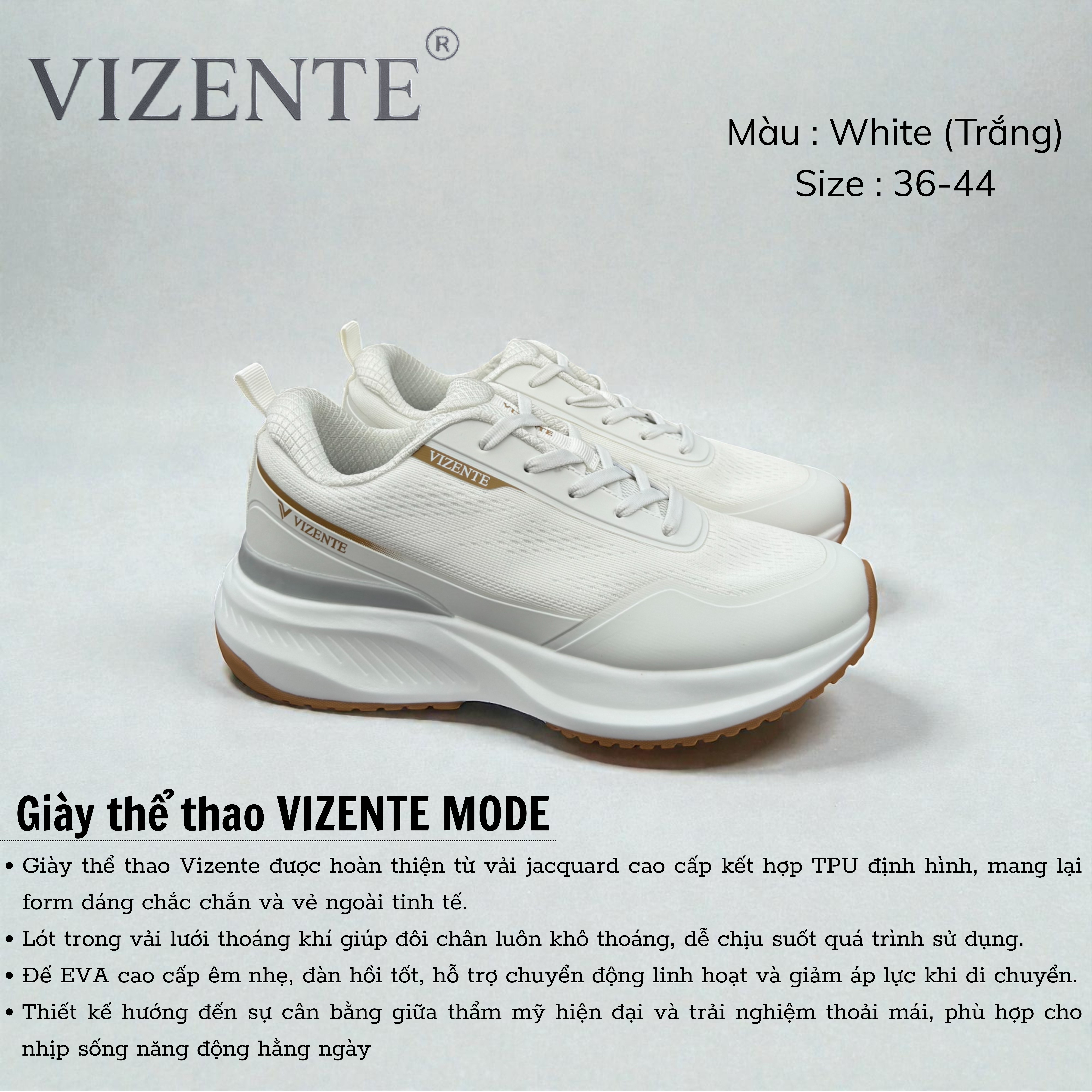 Giầy thể thao VIZENTE MODE