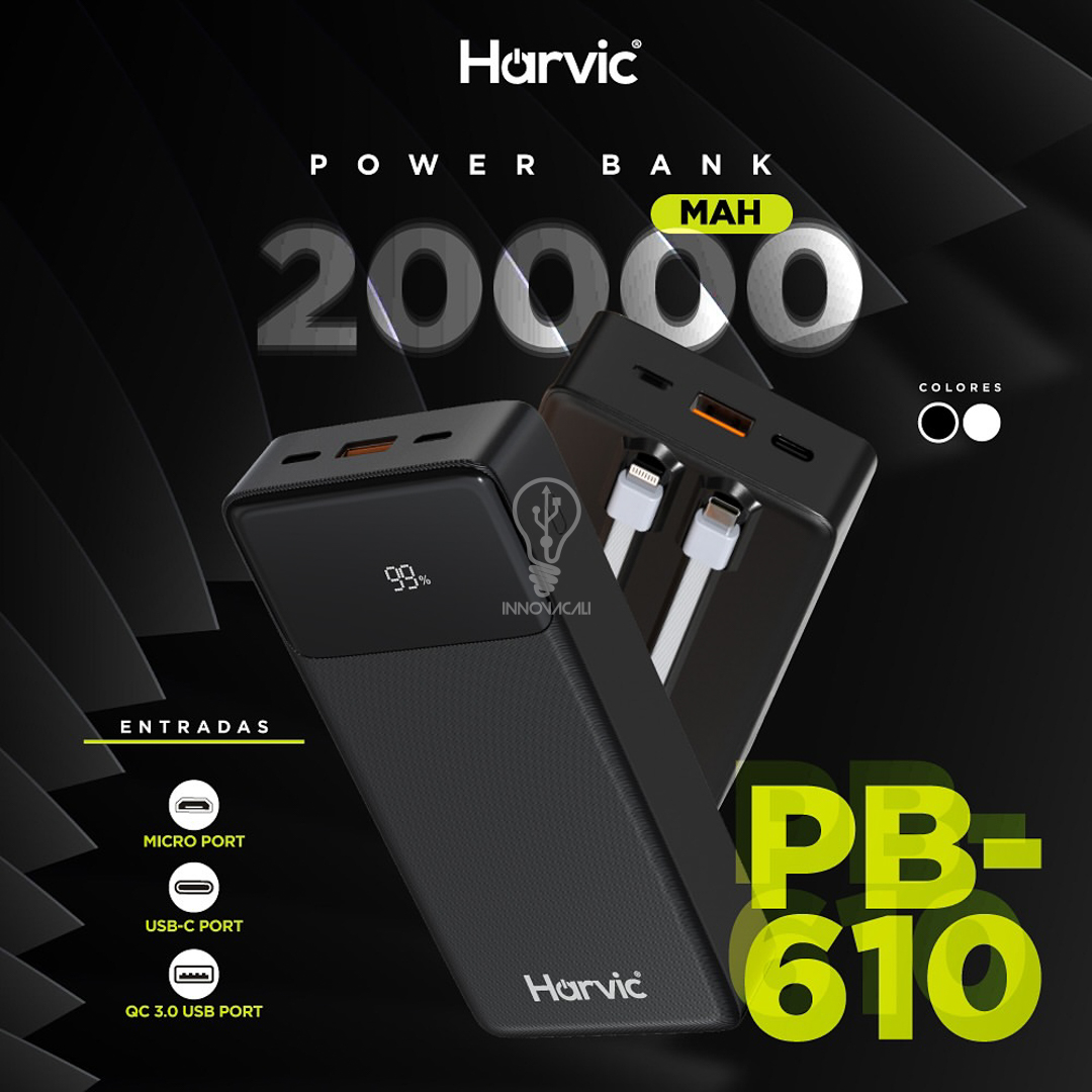 🔋 Batería HARVIC (20.000 mAh) PB-610_thumbnail_1