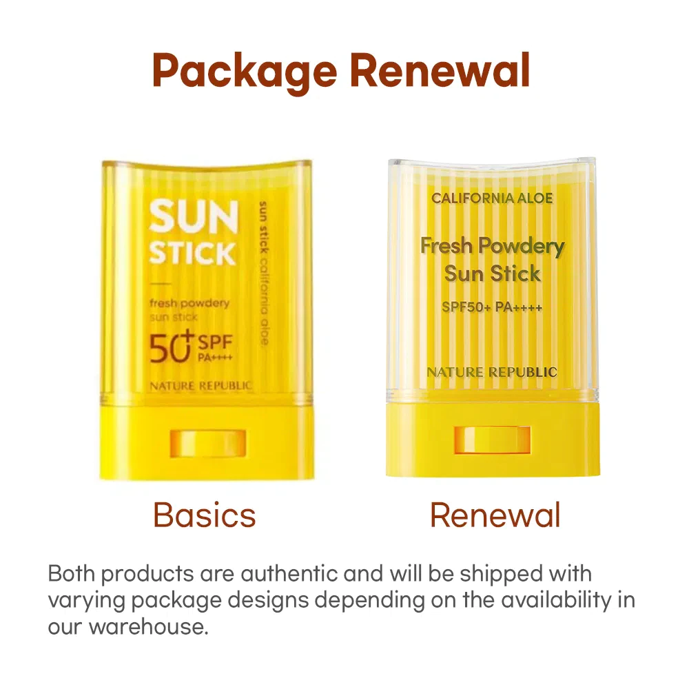 Nature Republic California Aloe Fresh Powdery Sun Stick 24g