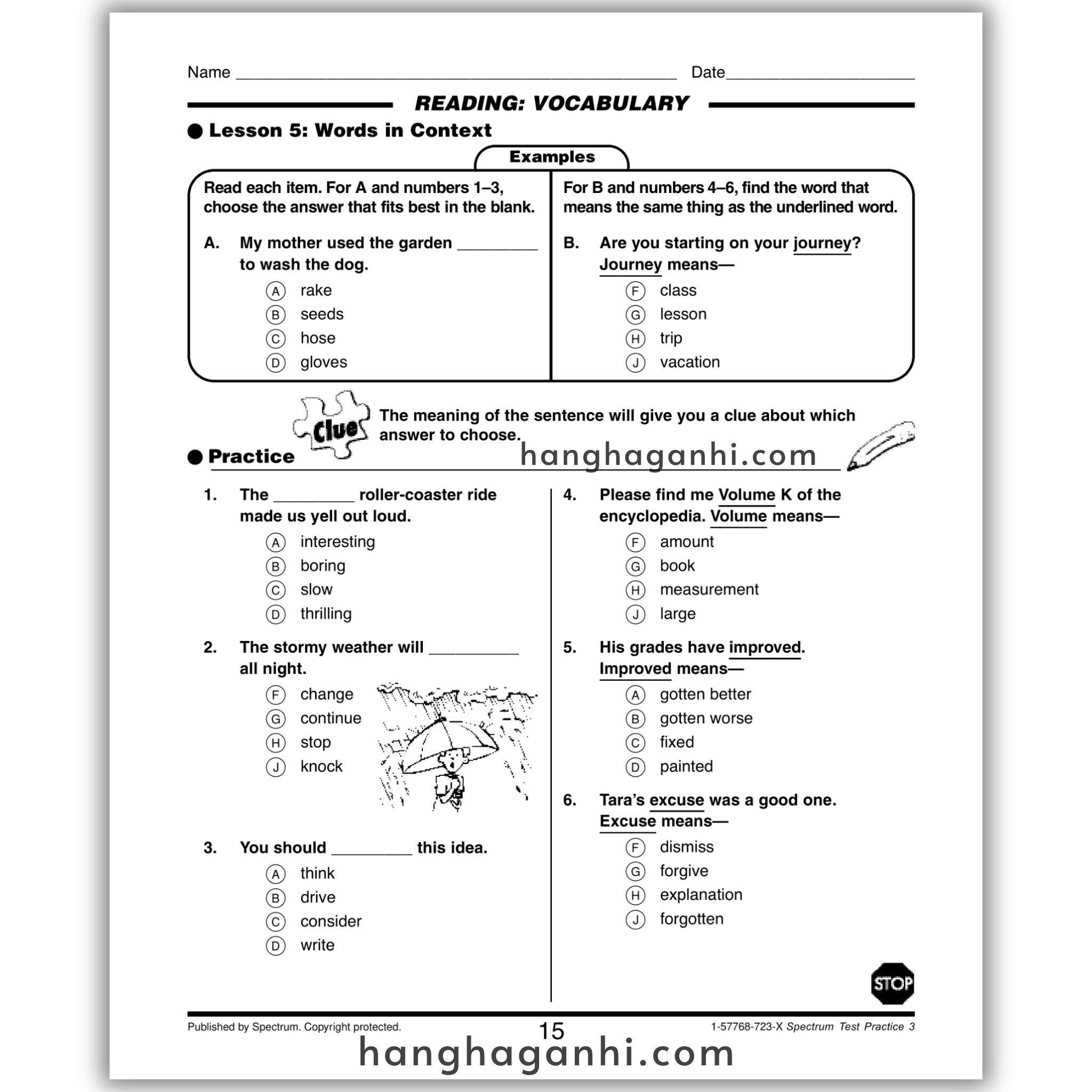 Sách Spectrum Test Practice Workbook Grade 3 ĐEN TRẮNG_thumbnail_6