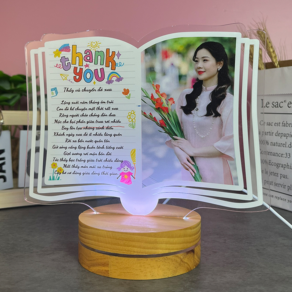 Đèn ngủ led 3d hình quyển sách in theo yêu cầu làm quà tặng tri ân thầy cô giáo ngày 20/10, 20/11_thumbnail_0