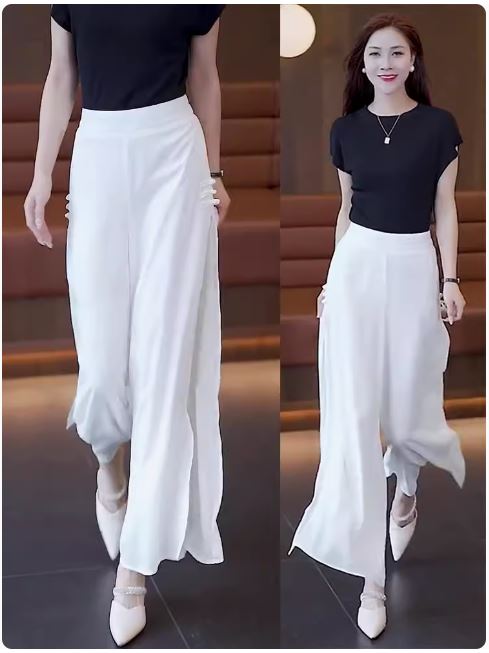 14792-Set bộ quần ống rộng trắng phối áo đen 14792_thumbnail_0