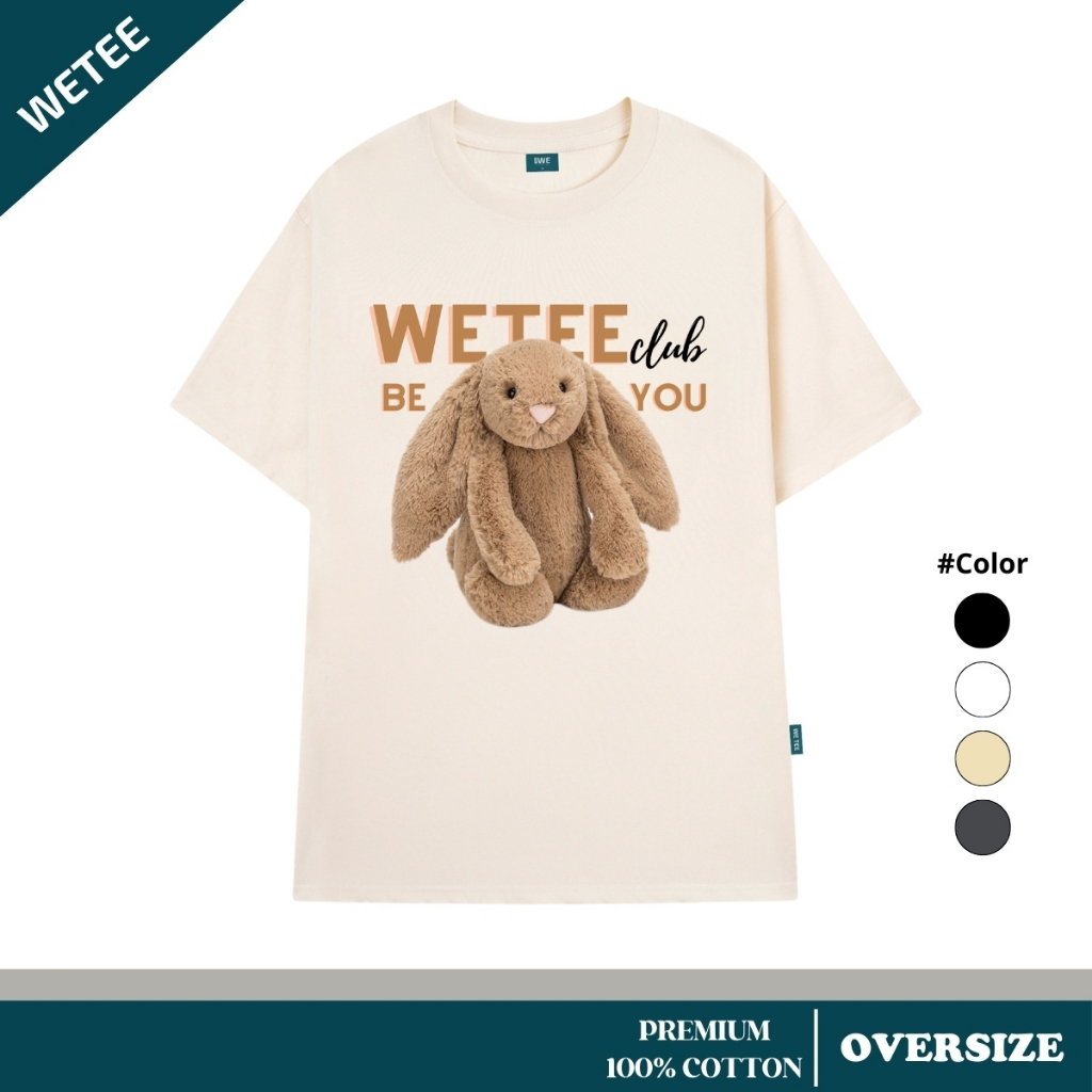 Áo thun nữ form rộng local brand hình Thỏ Bunny Wetee Club - WU0985_thumbnail_2