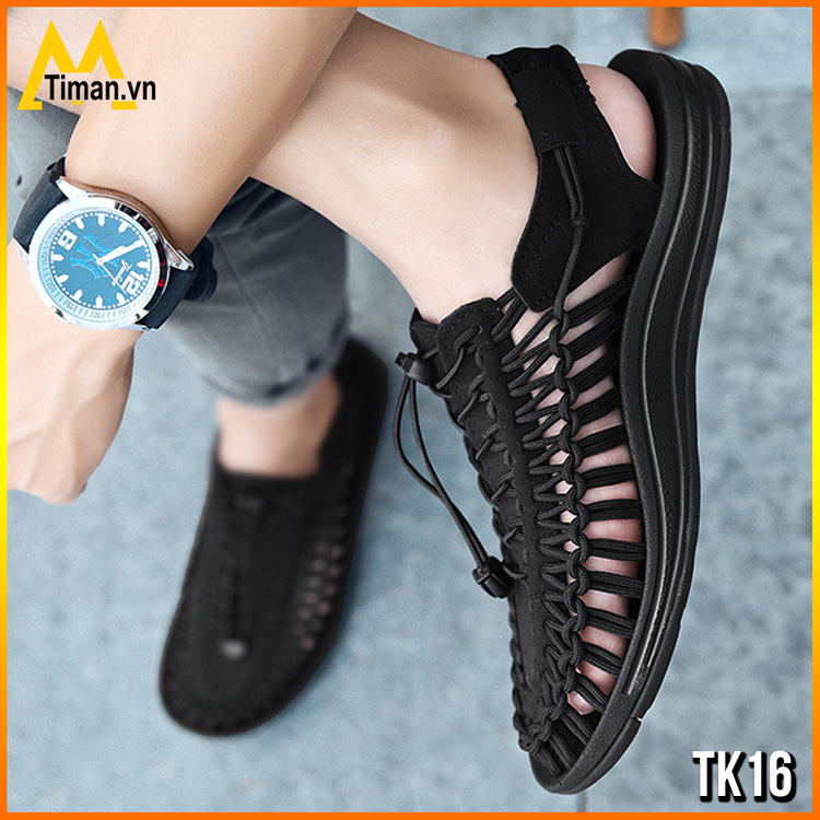 Giày Sandal Vải Nam Da Cao Cấp TK16_thumbnail_2
