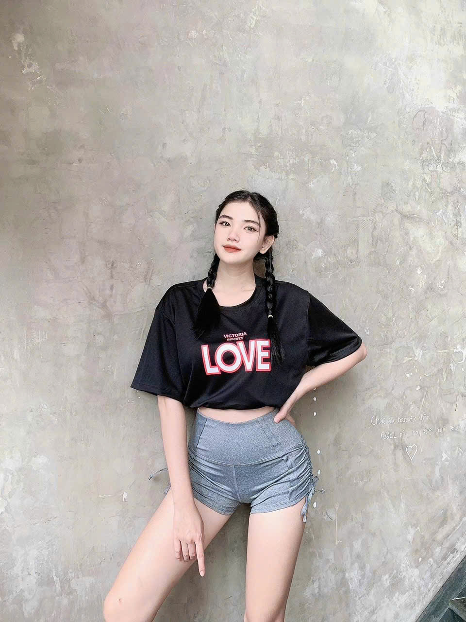 Áo Tank Thể Thao Love Dáng Croptop Dây Rút_thumbnail_15