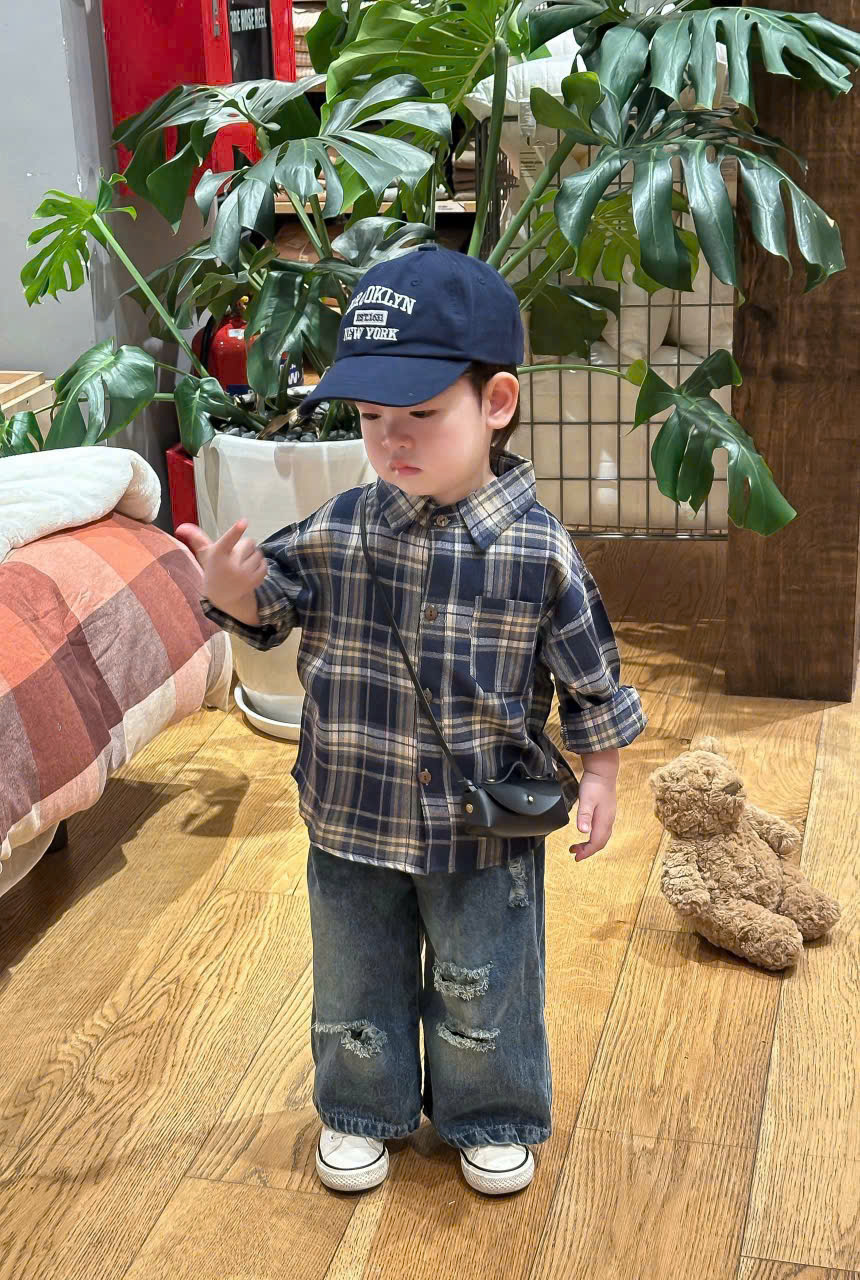 Set áo somi caro + quần jean_thumbnail_3