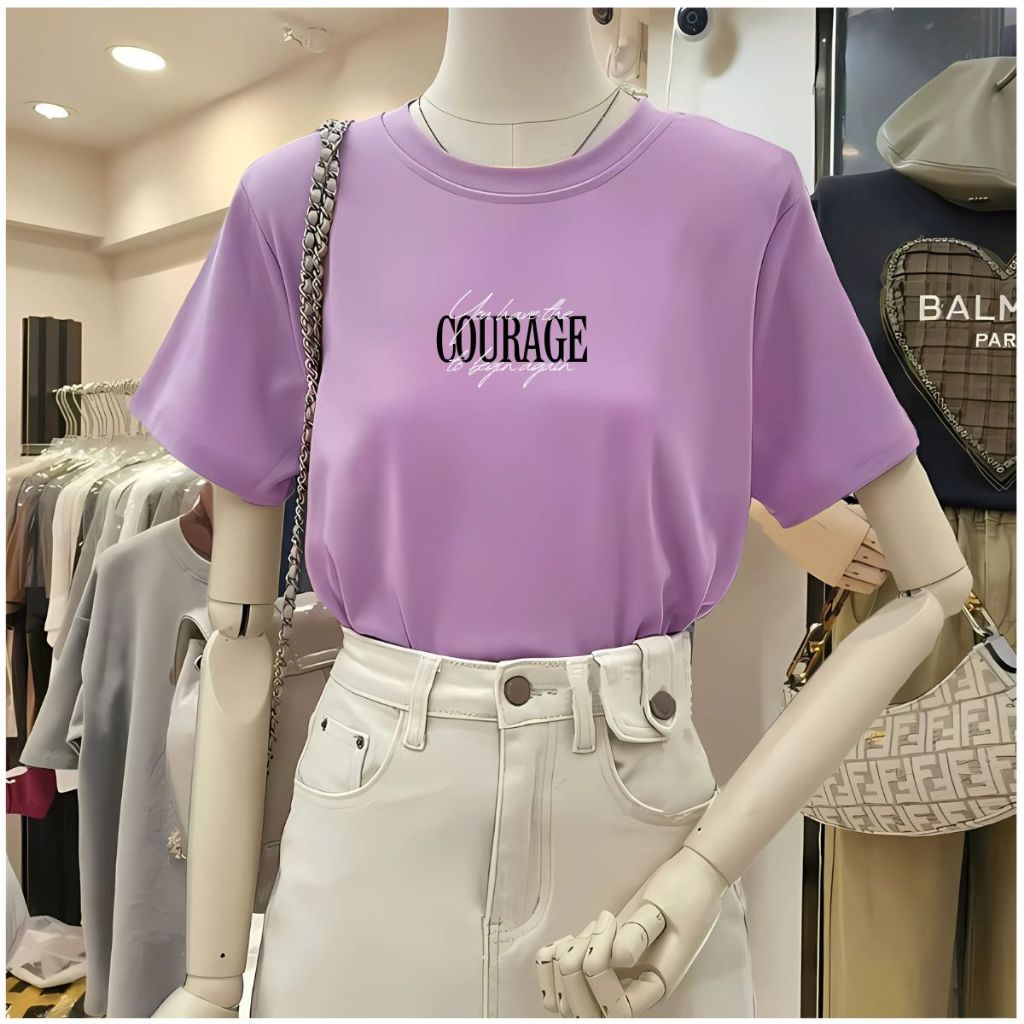 [Form Rộng] Áo phông nữ 𝐋𝐎𝐙𝐀 màu tím in hình chất liệu cotton co giãn 4 chiều - Mã G0276_thumbnail_15