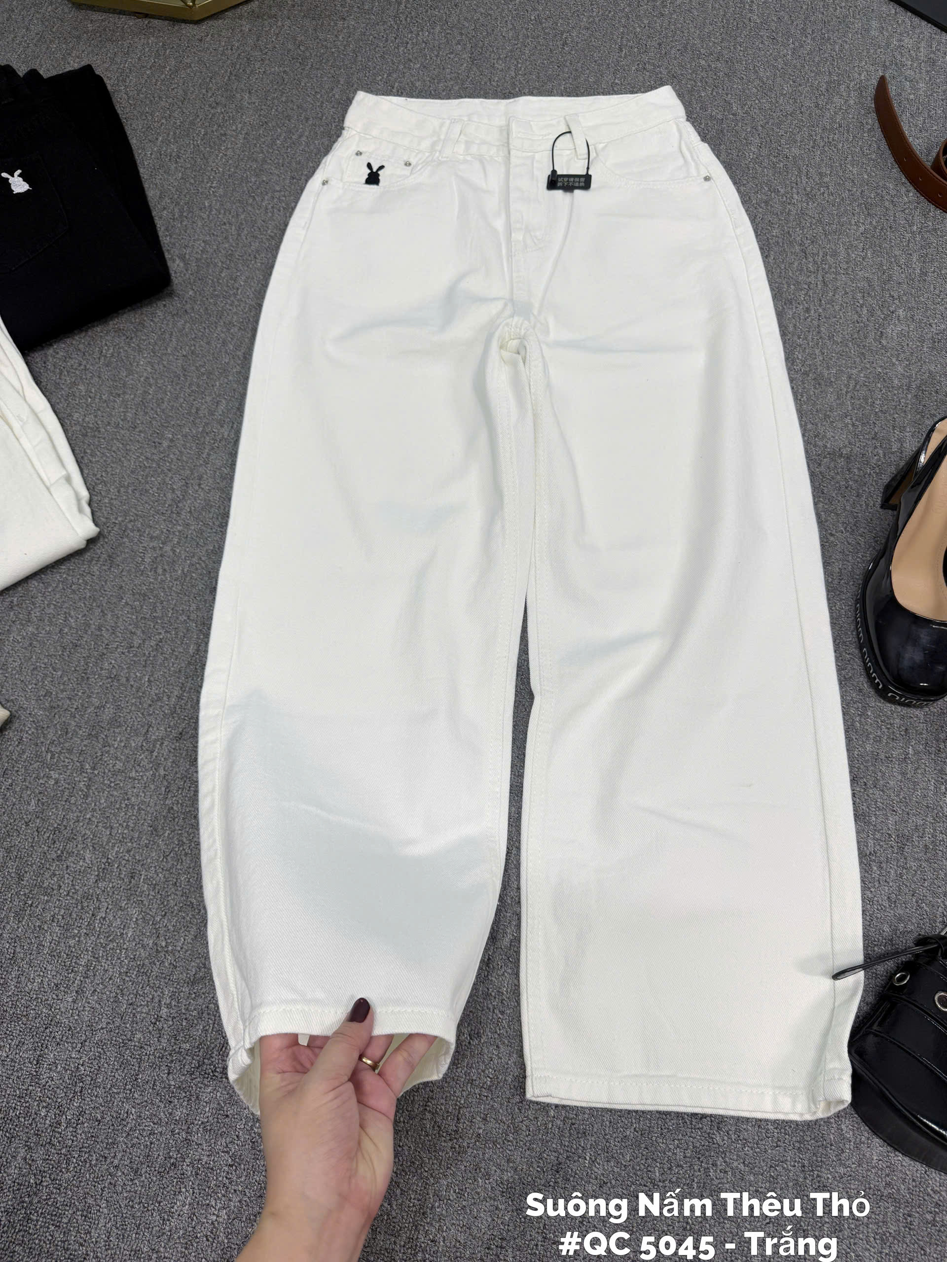 BIGSIZE NỮ - Quần suông thêu thỏ PlayBoy T- QJ5045_thumbnail_16