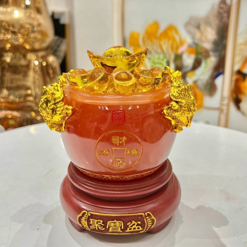 Bát Tụ Bảo Ngọc Chiêu Tài Chiêu Lộc Nhiều Màu , Nhiều Kích Thước Hàng Cao Cấp - Phong Thủy Hà Gốm_thumbnail_5