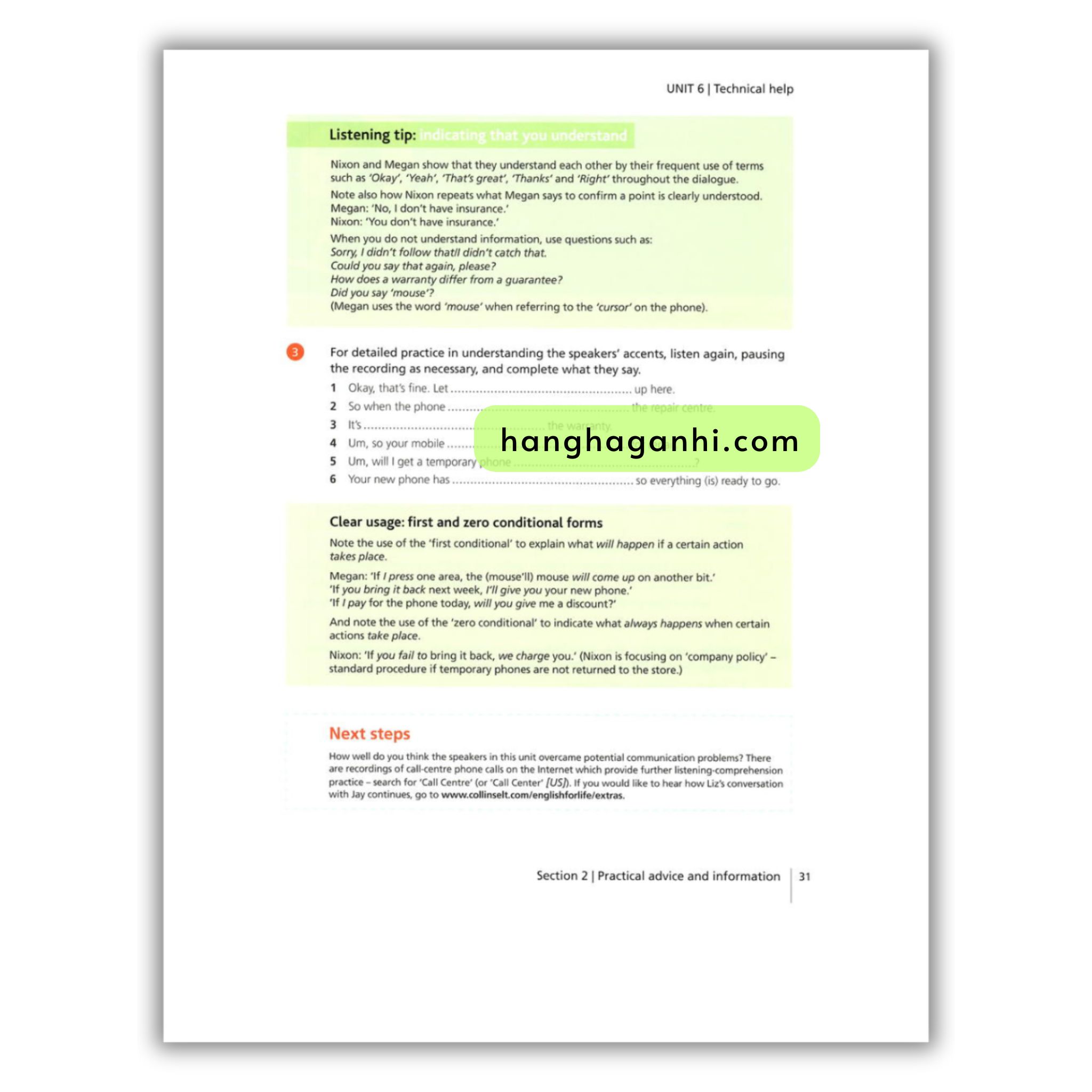 Collins English For Life B2+: Listening Upper Intermediate_thumbnail_6