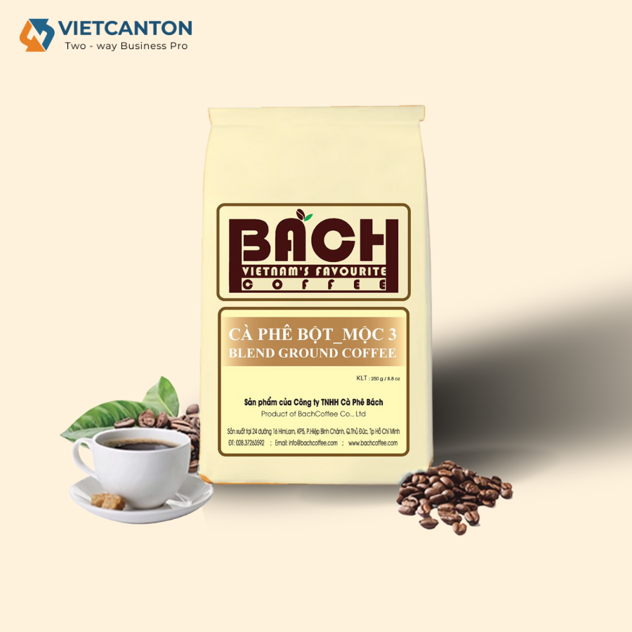 Cà Phê Bột - Mộc 3 Blend Coffee Rang Mộc