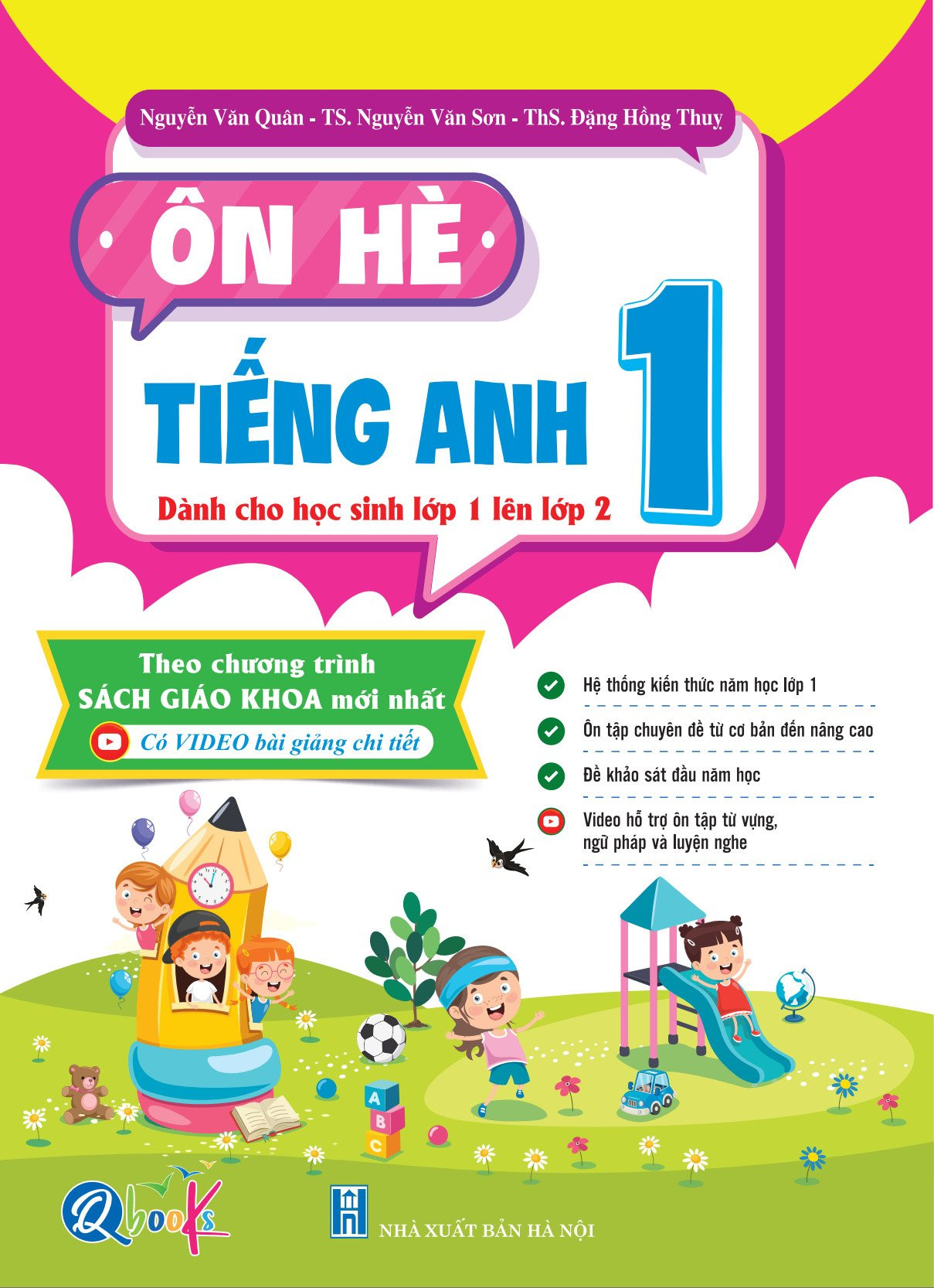 Sách Ôn Luyện Hè Cho Bé Kiến Thức Toán Tiếng Việt Lớp 1-5