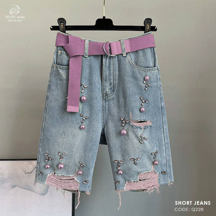 Quần Short Jean Q228 A6185_thumbnail_2