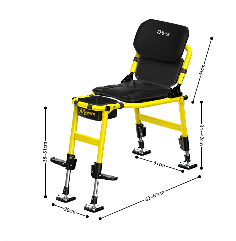 Ghế Câu Cá Địa Hình Ak Power