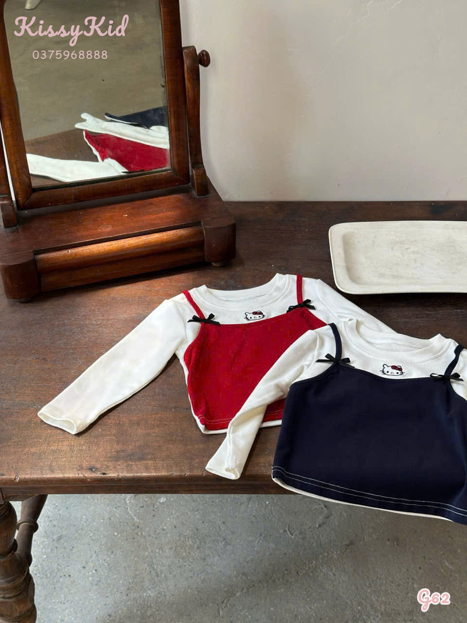 (G62) Áo thun mỏng mix áo 2 dây đỏ Uecc heyduck_thumbnail_0