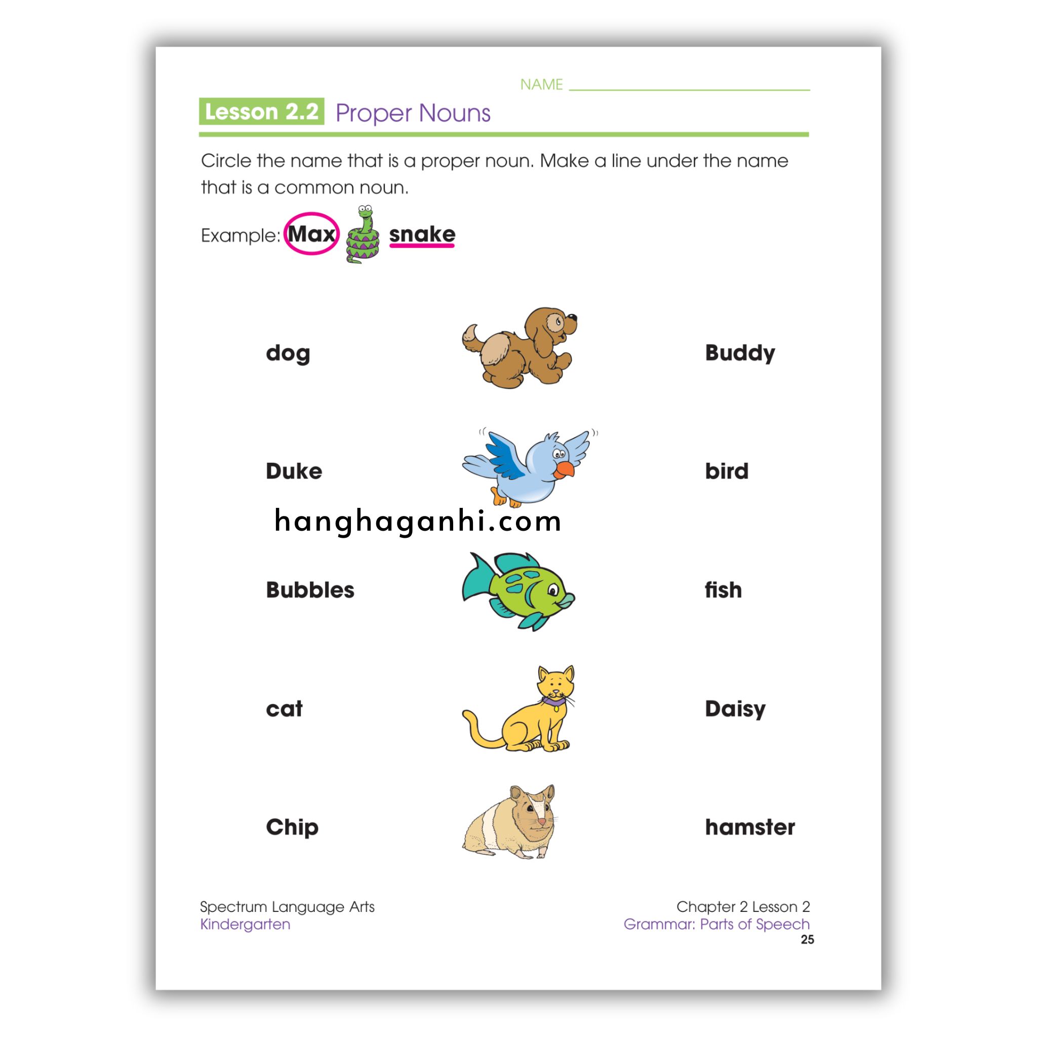 Sách Spectrum Language Arts Workbook Grade K_thumbnail_5