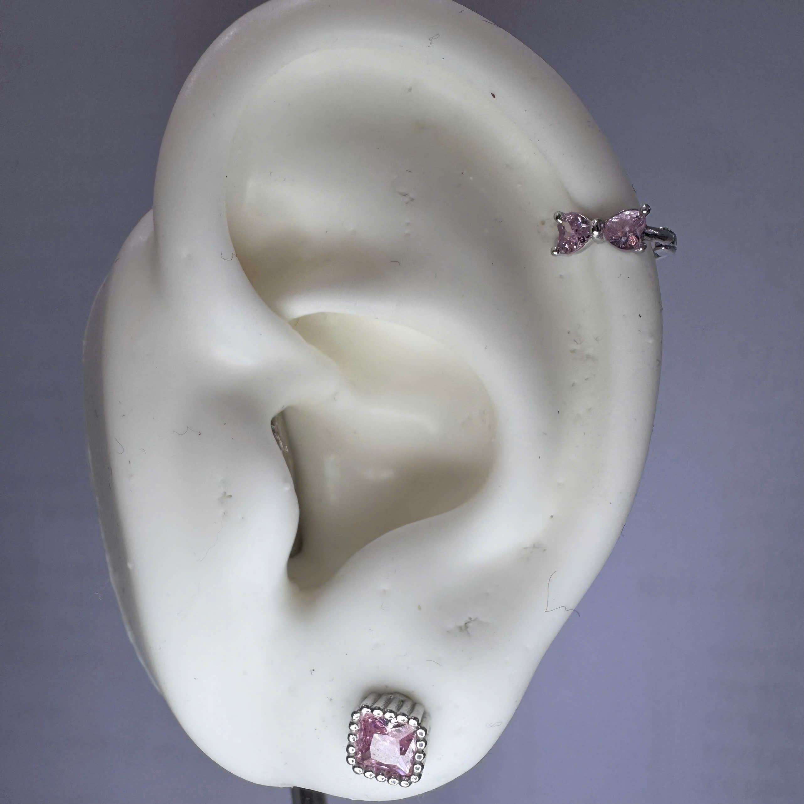 Khuyên vòng bạc si kim nơ hồng_thumbnail_3