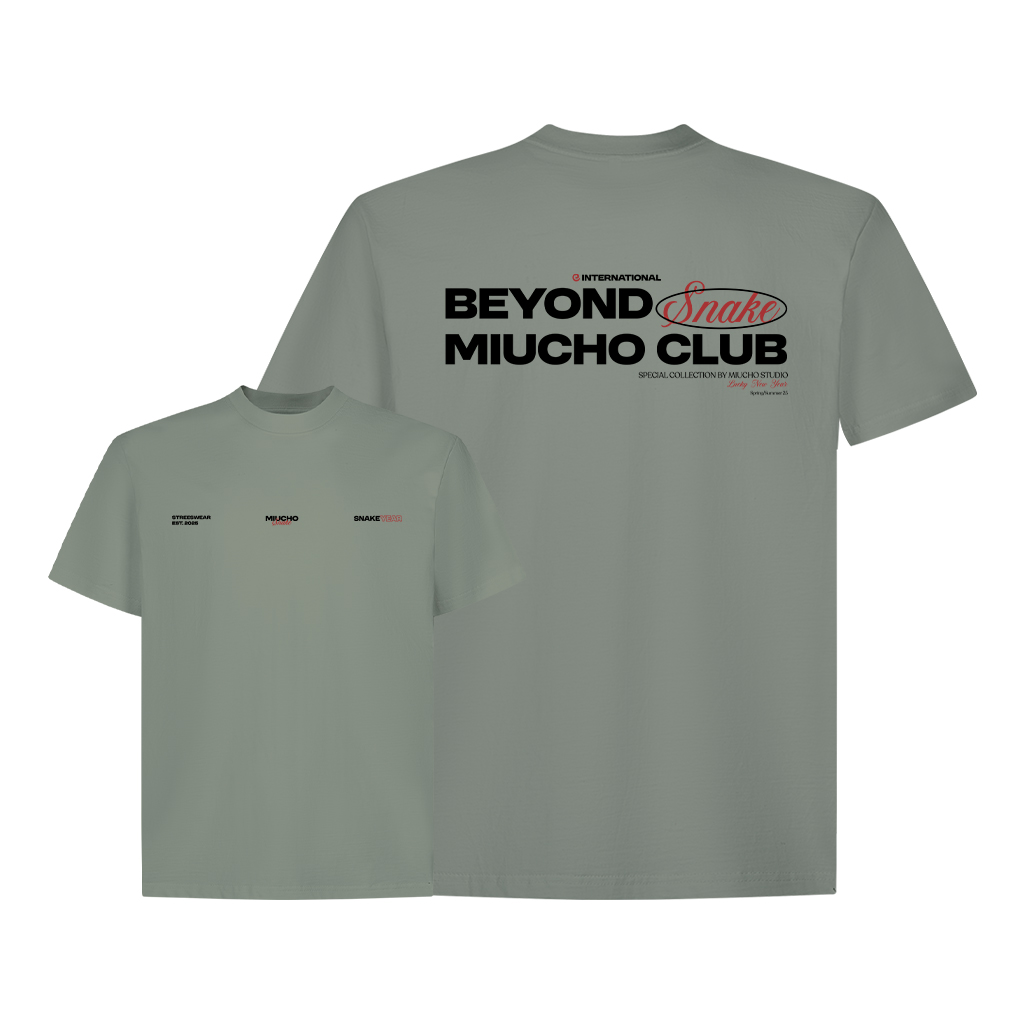 Áo phông tết form rộng local brand cổ tròn chất vải cotton 2c 250gsm 1820 Miucho Club in typography_thumbnail_7