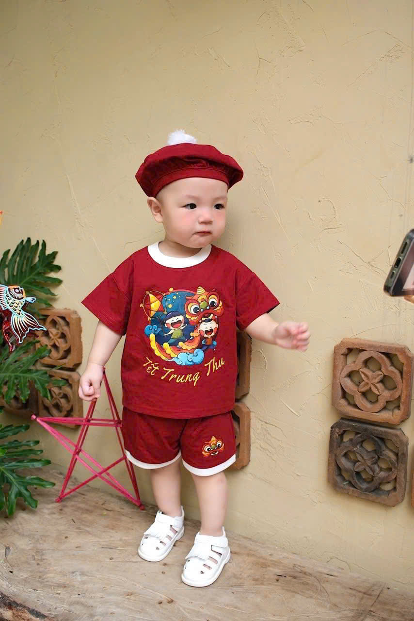 Q12 BỘ CỘC TRUNG THU KÈM MŨ MÃ 2 - A117.1732