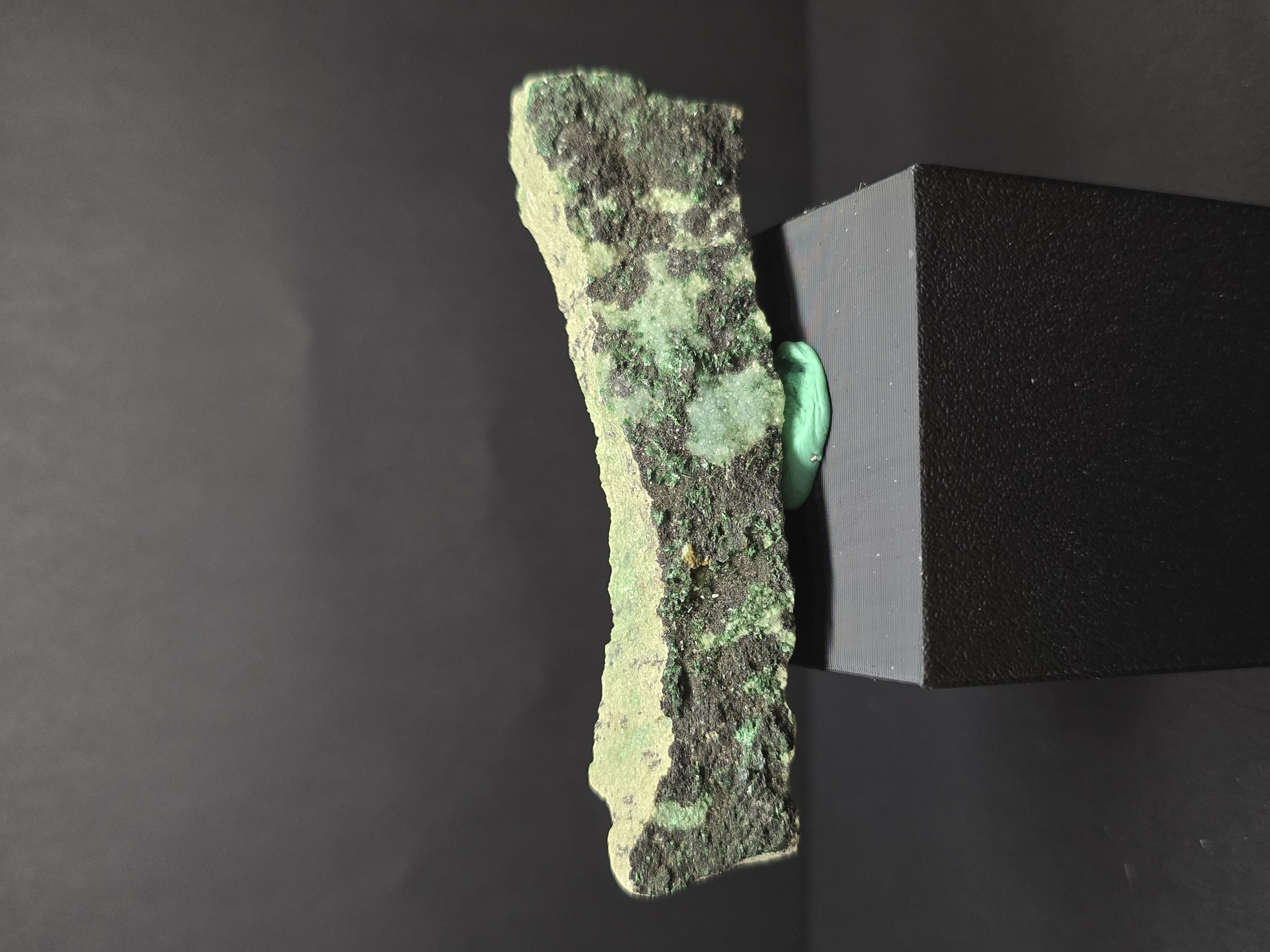 Tinh Thể Chrysocolla Cộng Sinh Thạch Anh (Sugar Chrysocolla) Và Dendritic Nhánh Cây_thumbnail_6