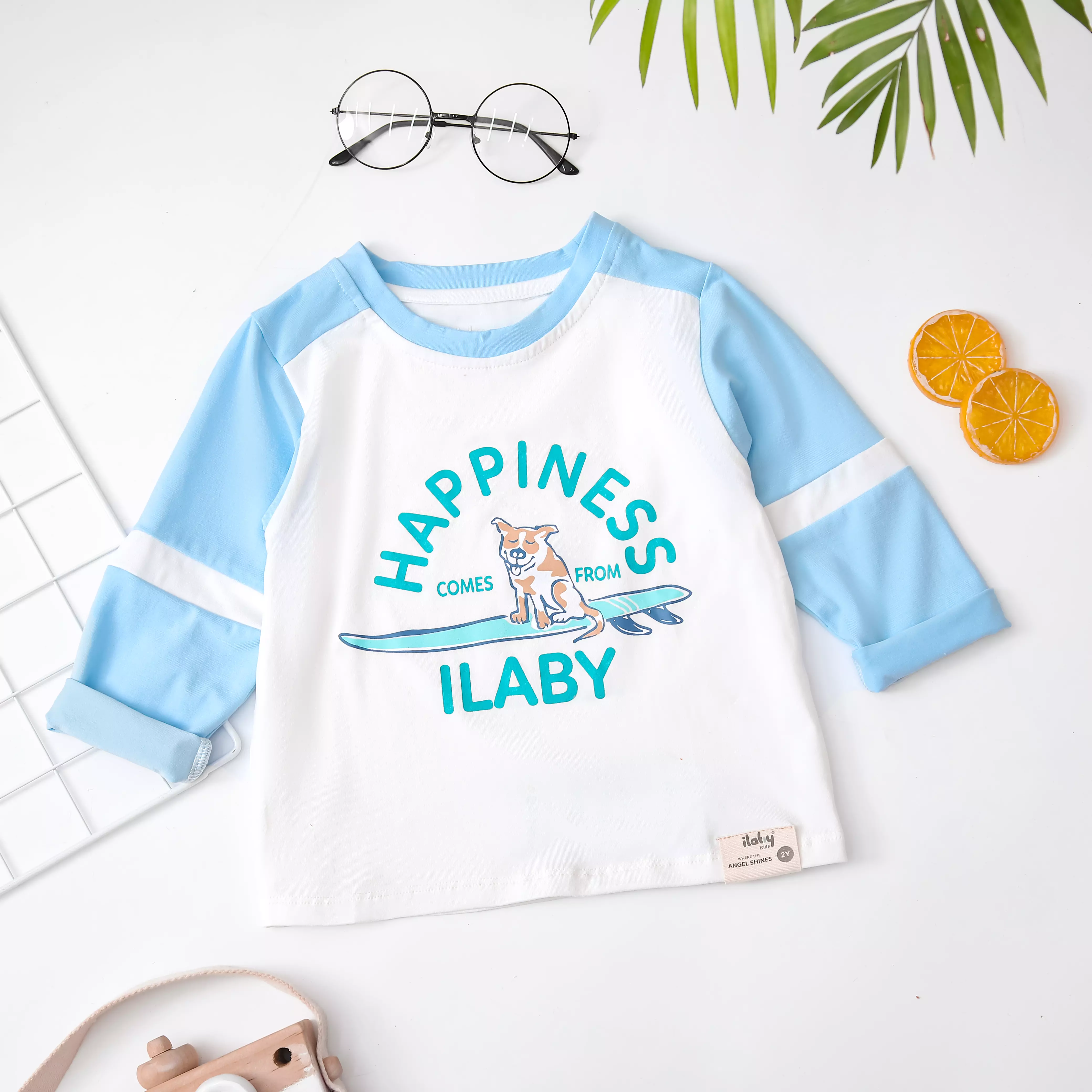 Áo thun bé trai phối ngang tay_thumbnail_0