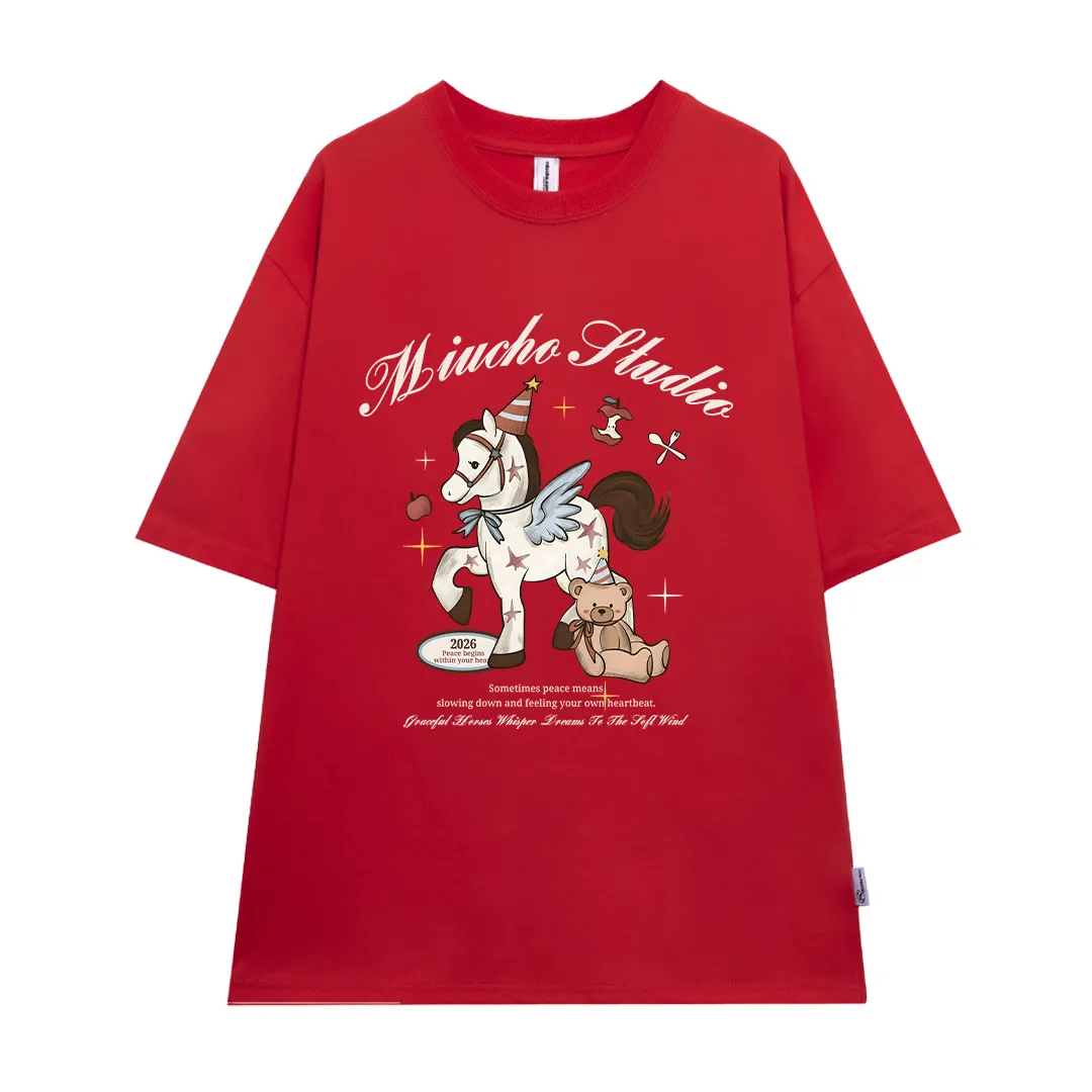 Áo thun nữ form rộng Miucho chất vải cao cấp dày dặn thoáng mát Thiên Mã in mix 2829_thumbnail_13