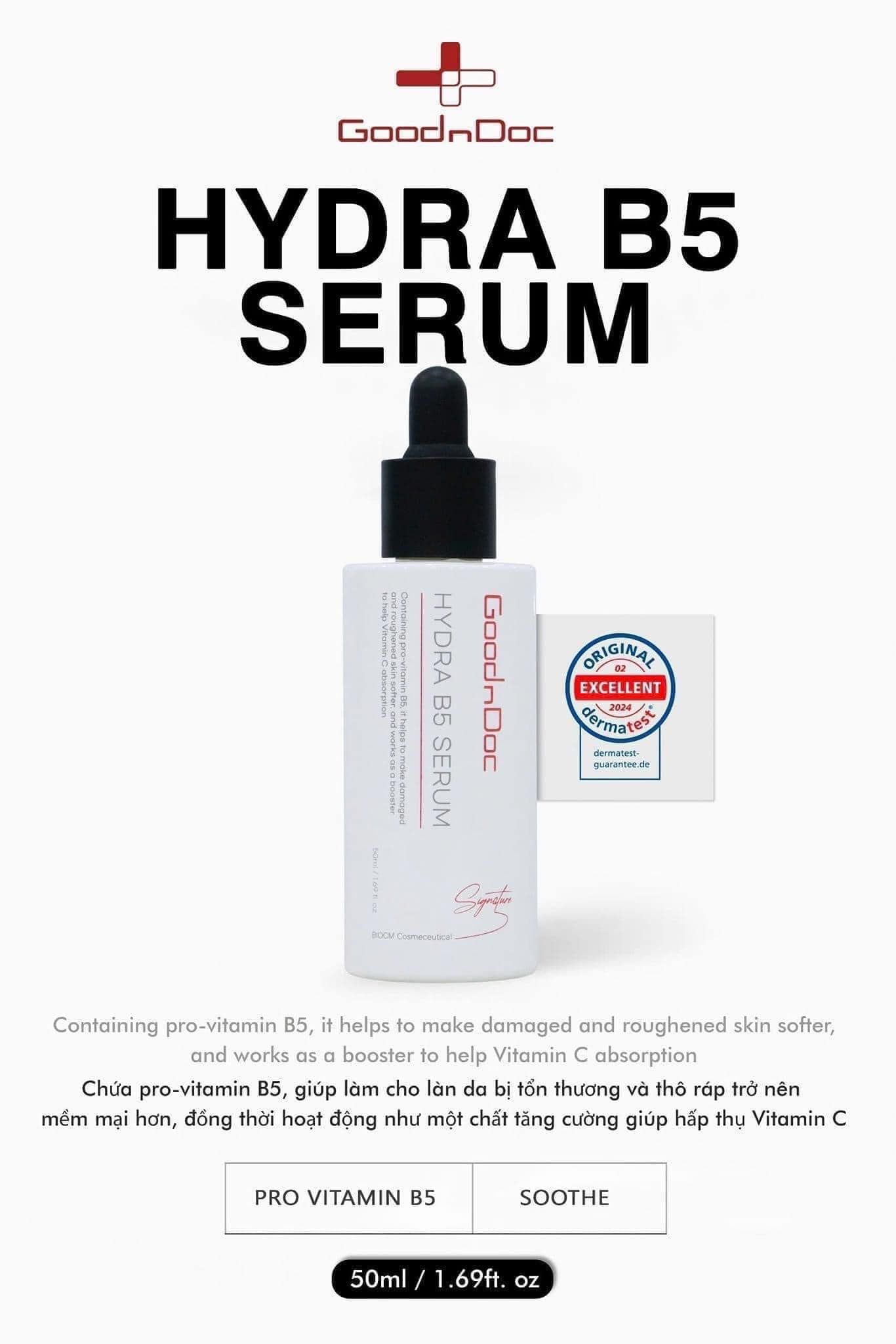 Serum dưỡng mờ thâm GoodnDoc Hydra B5 Serum 50ml dưỡng ẩm phục hồi_thumbnail_2