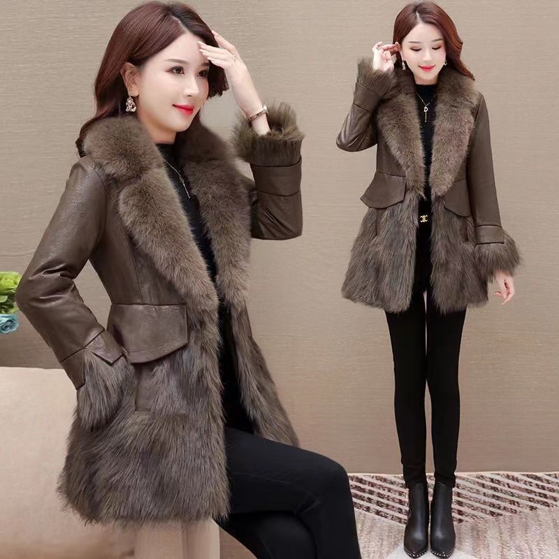 [MS000042] 🔥 Áo khoác da lông nữ 2025 siêu tôn dáng, sang chảnh_thumbnail_1