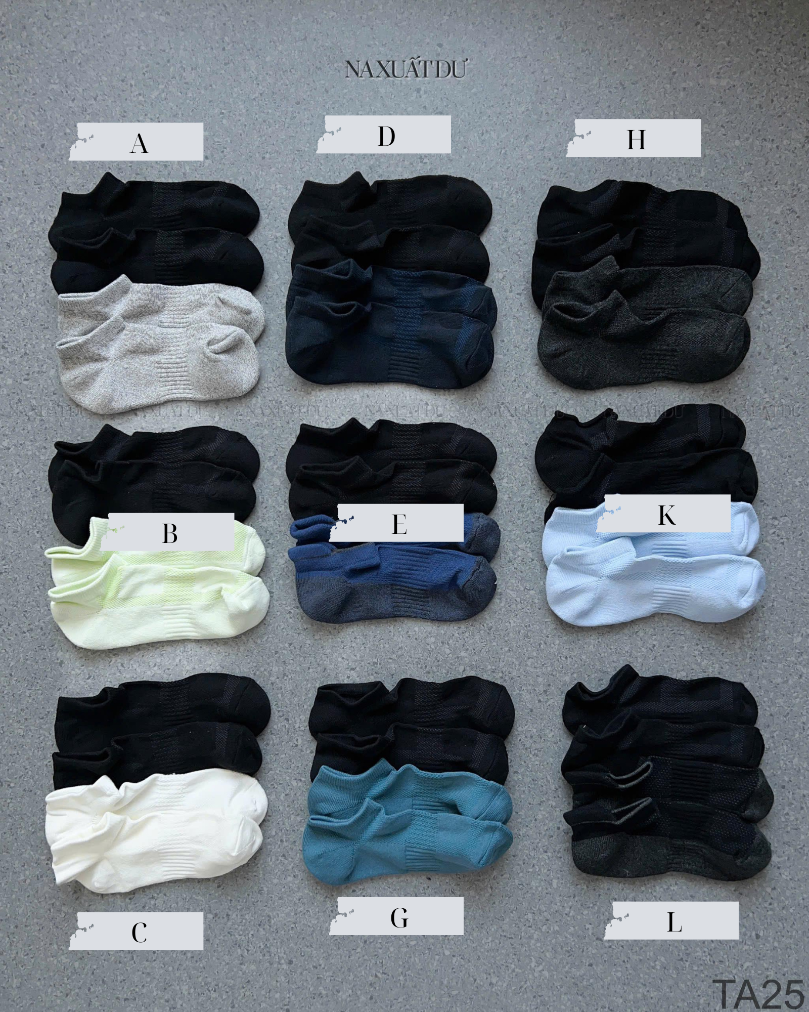 Set 5 đôi tất - TA25